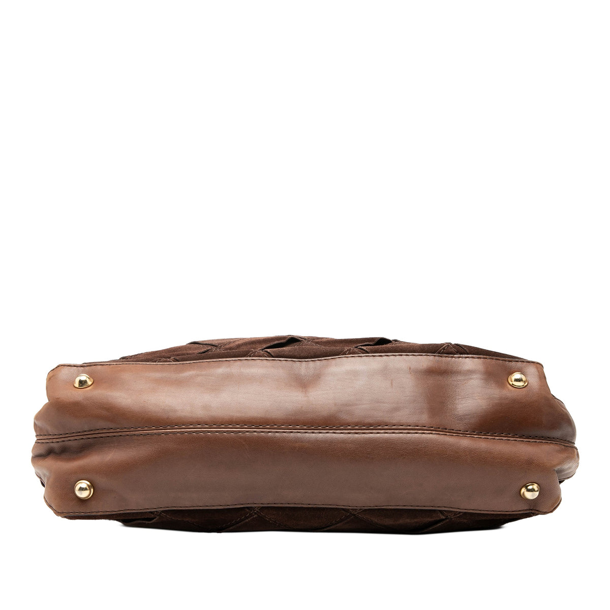 Bottega Veneta Suede Intrecciato Tote