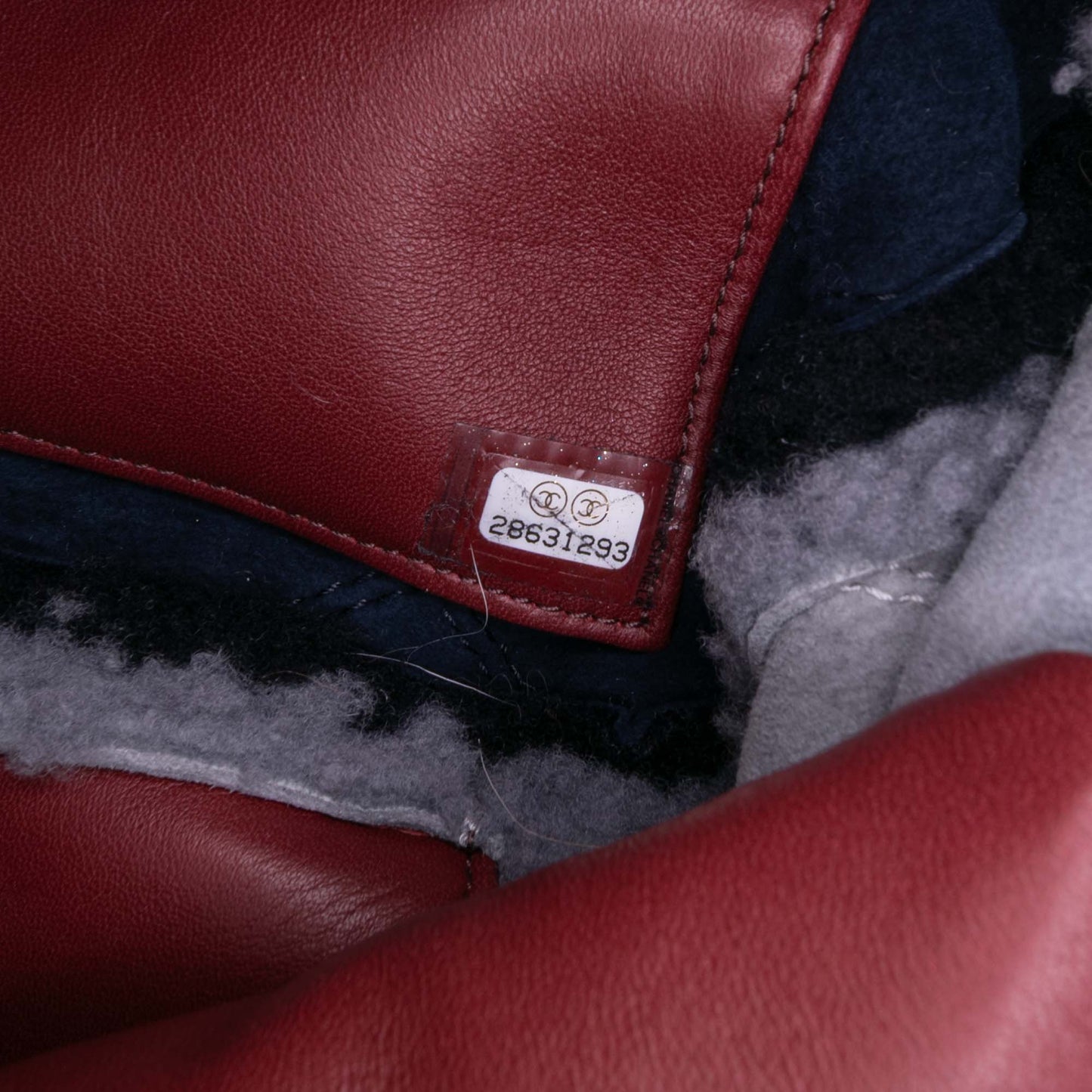 Chanel Medium Tricolor CC Quilted Shearling Single Flap
