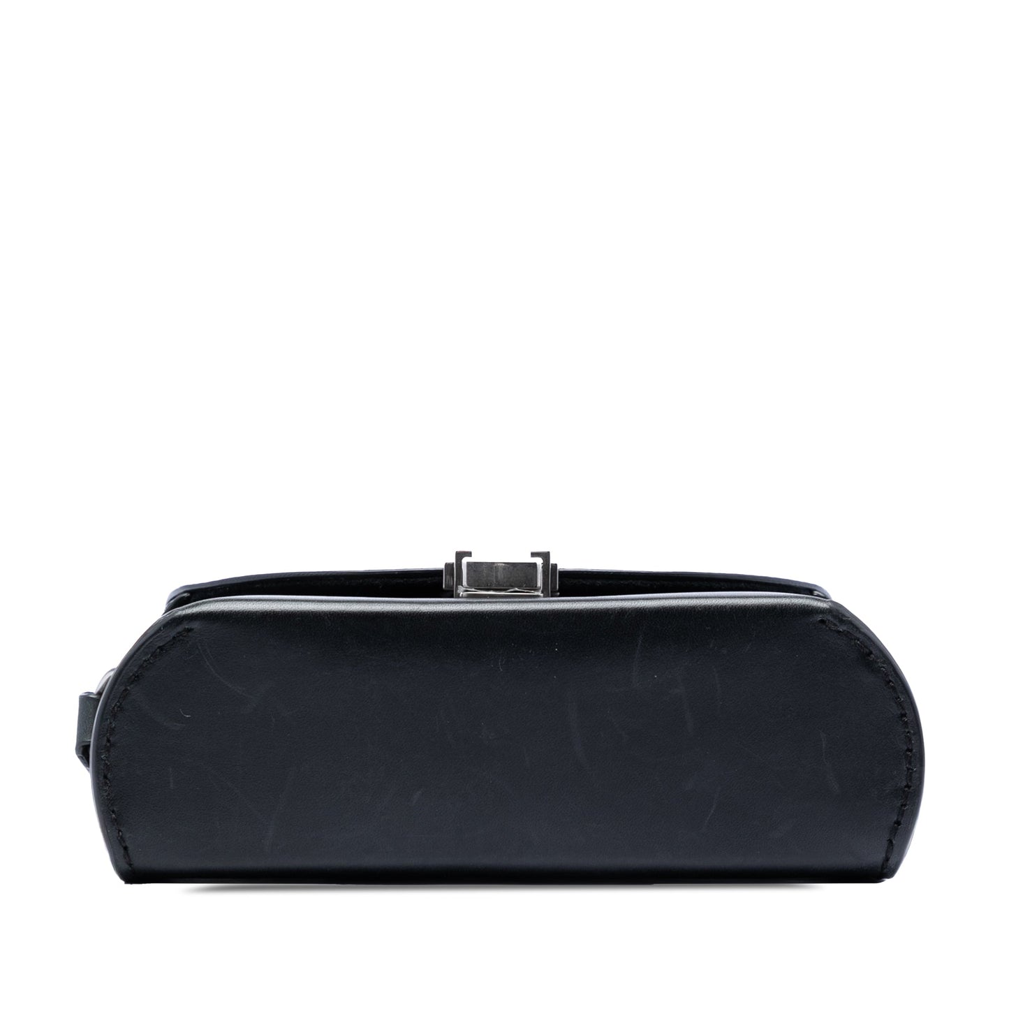 Saint Laurent Leather Tuc Box Crossbody