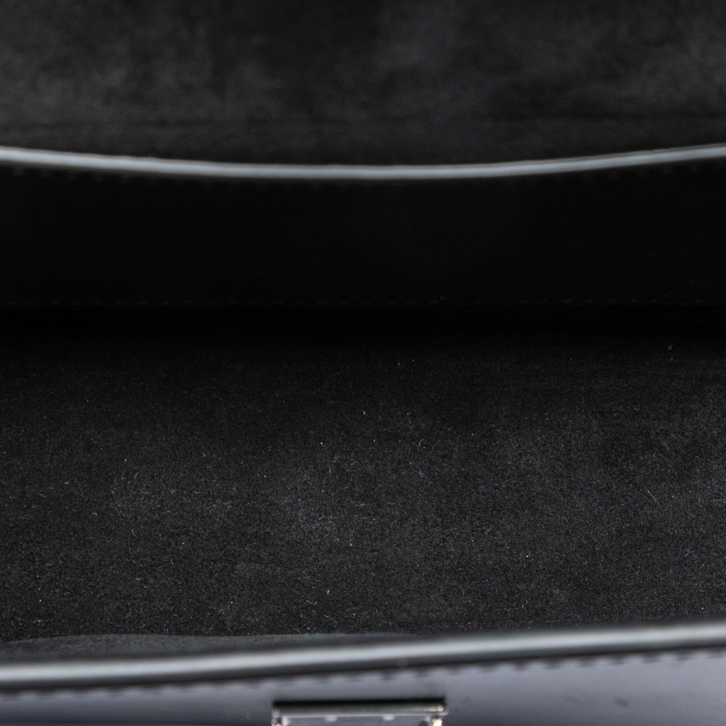 Saint Laurent Leather Tuc Box Crossbody