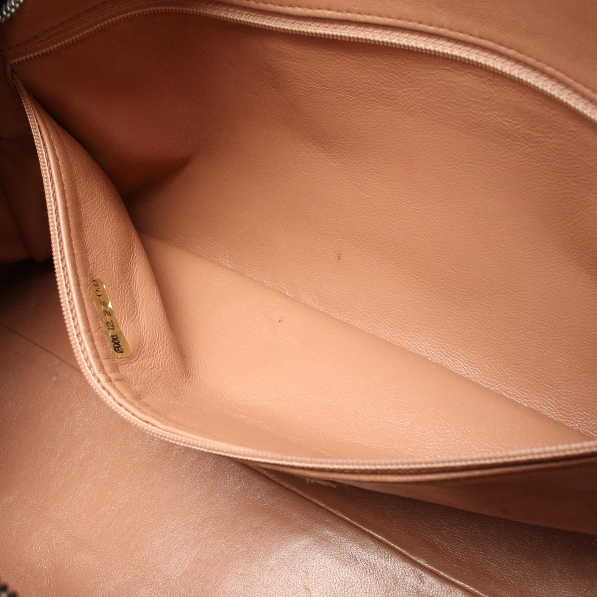 Chanel Large Quilted Grained Calfskin Bowler Handbag
