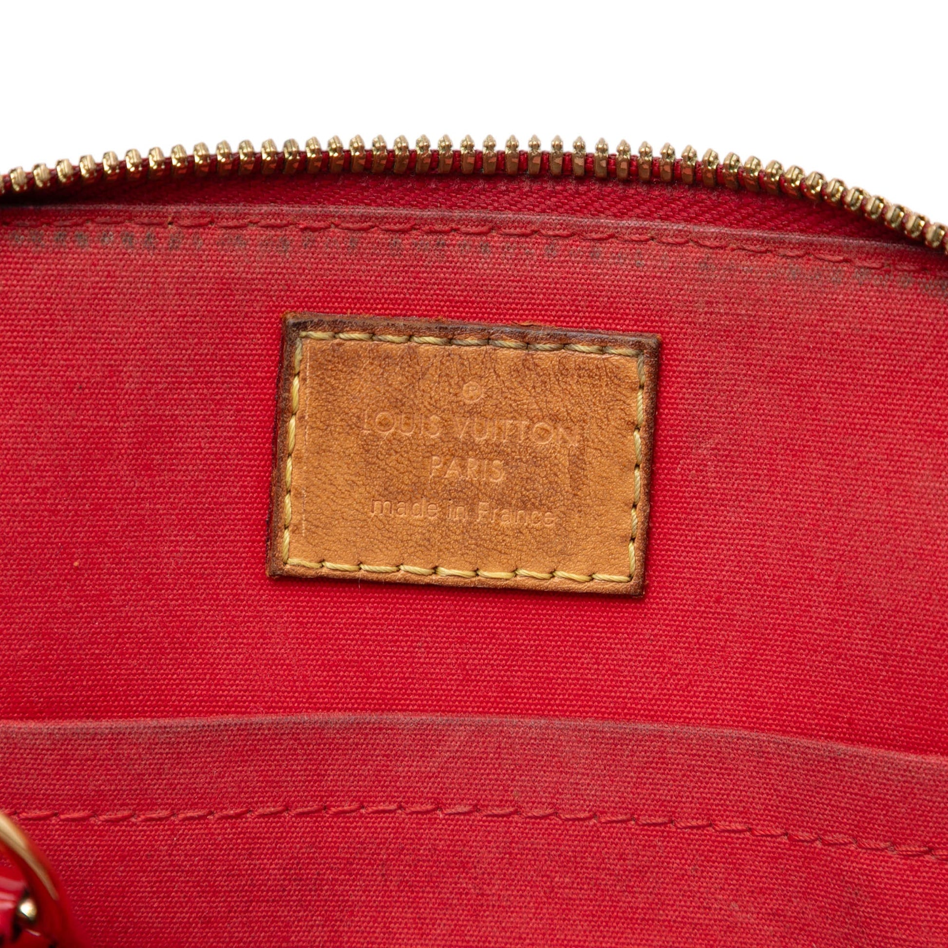 Louis Vuitton Monogram Vernis Alma BB