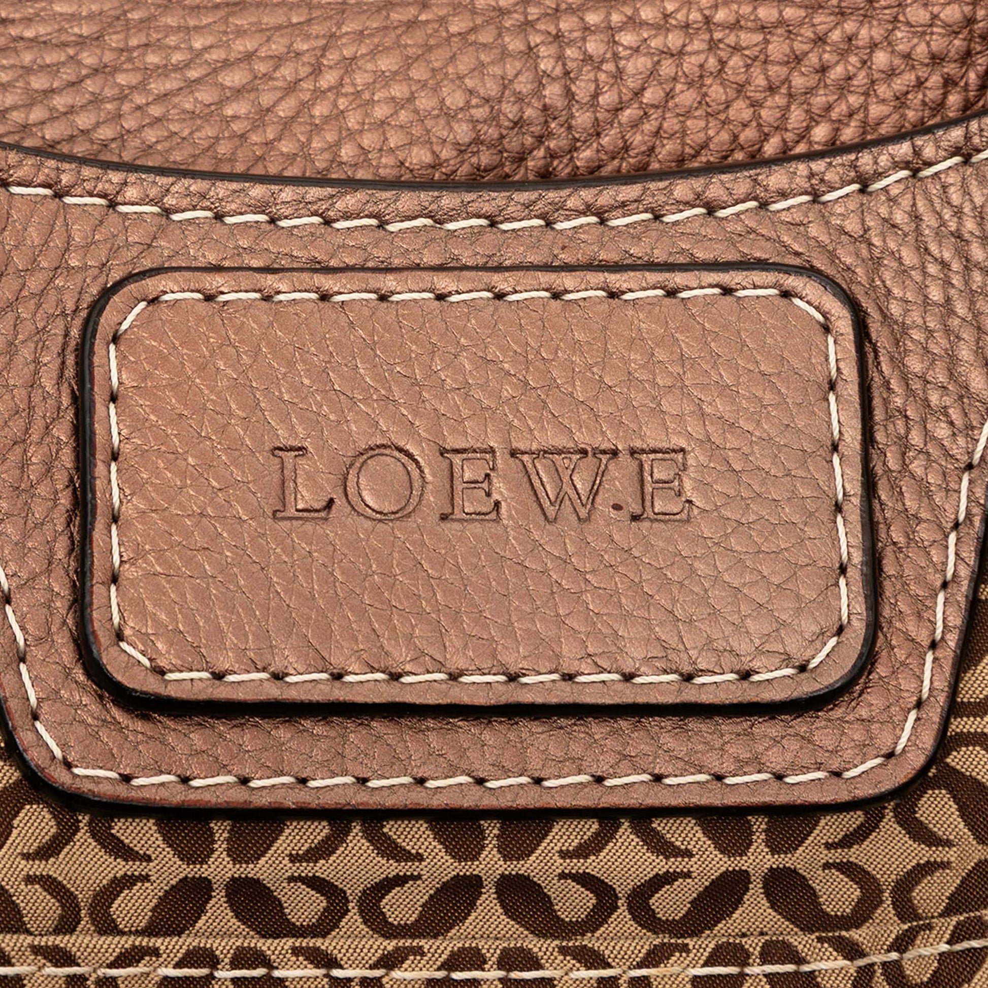 LOEWE Anagram Canvas Tote