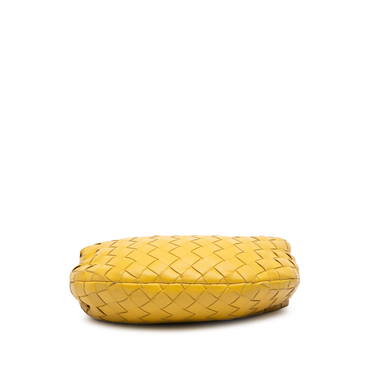 Bottega Veneta Mini Nappa Intrecciato Jodie — Yellow