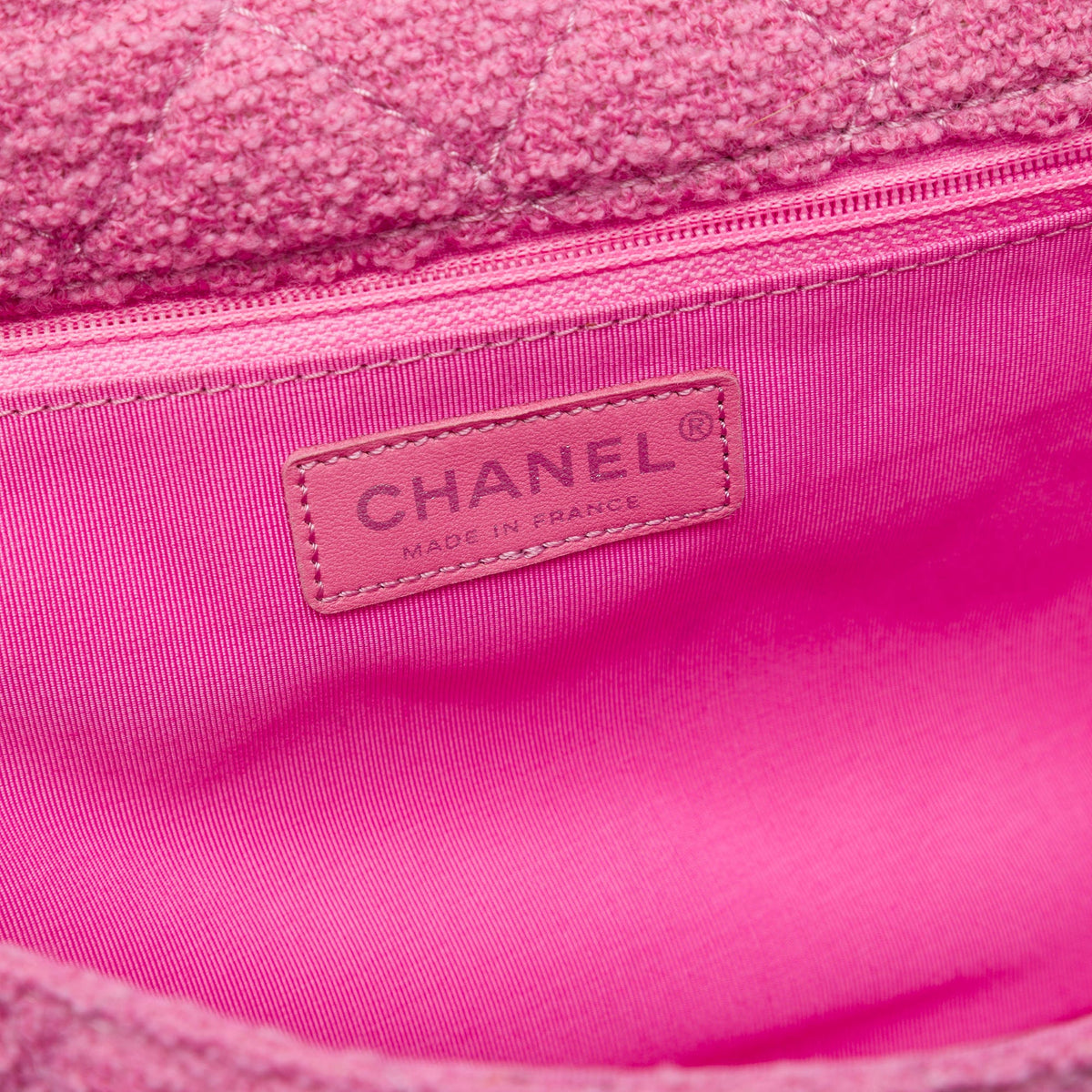 Chanel Jumbo Quilted Tweed Reissue 2.55 Easy Messenger Flap