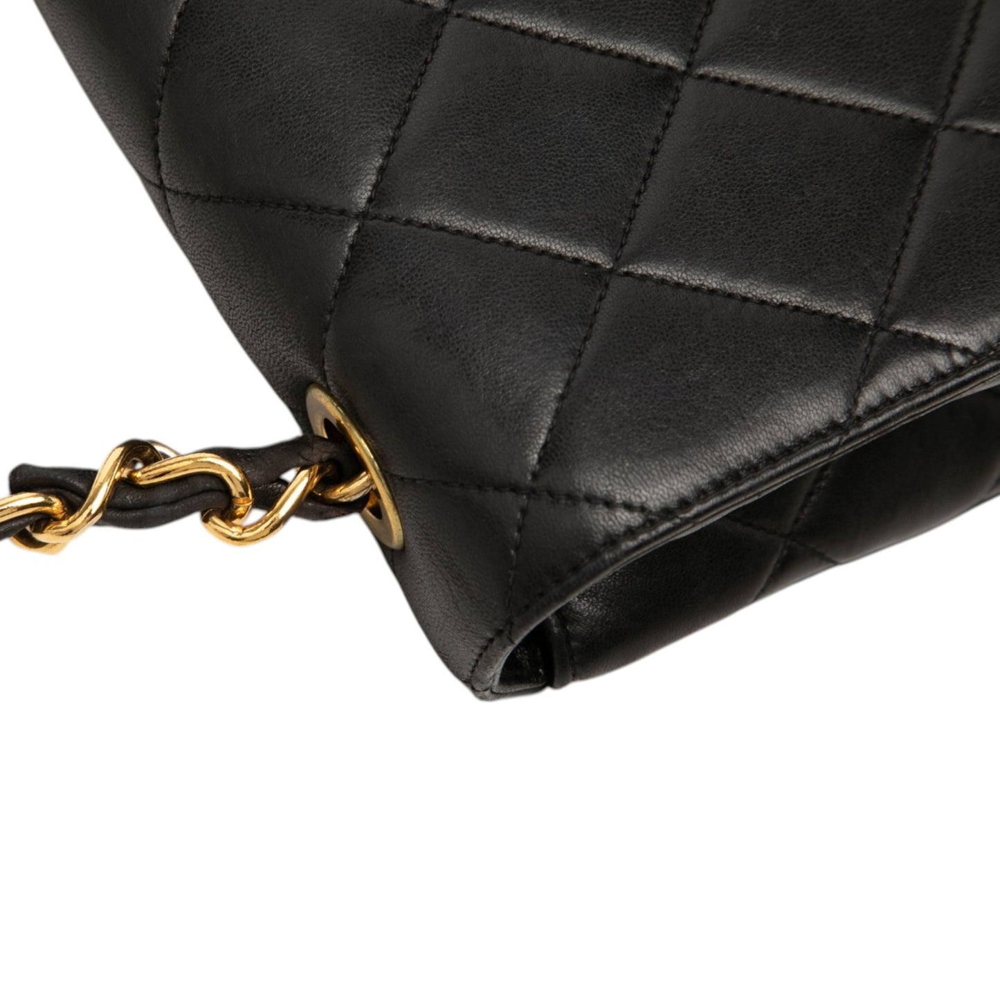 Chanel XL CC Quilted Lambskin Square Single Flap