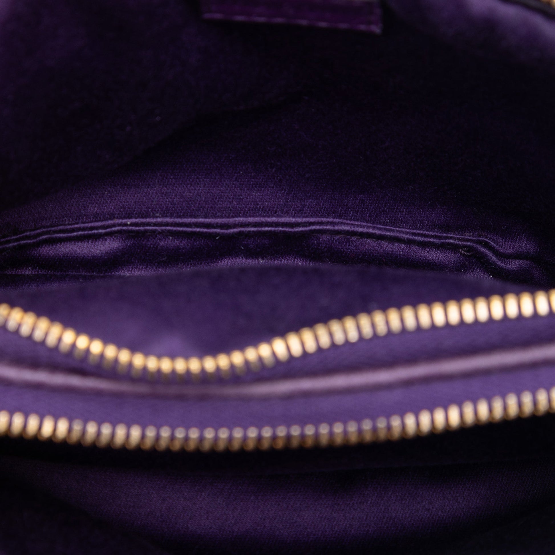 Miu Miu Nappa Matelasse Double Zip Handbag
