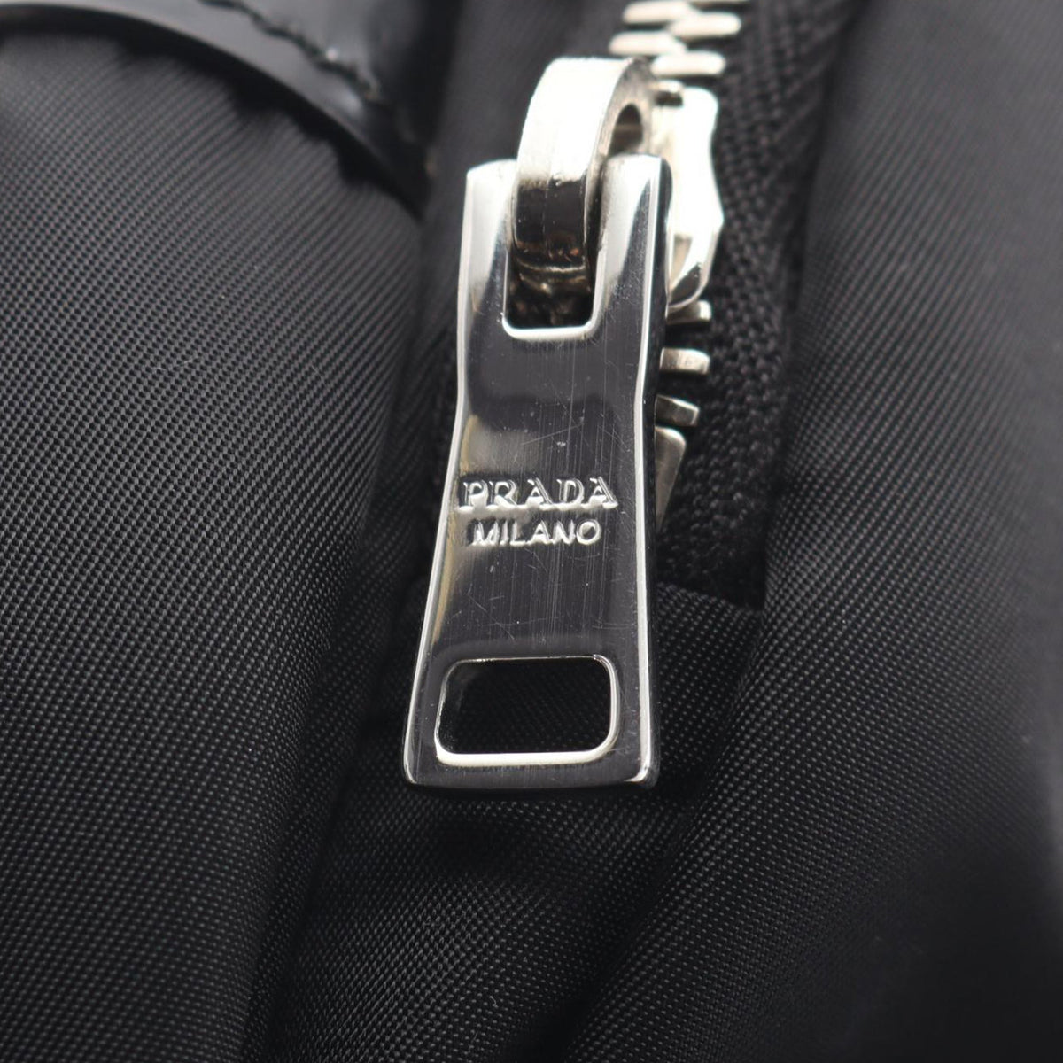 Prada Tessuto Buckle Messenger Bag
