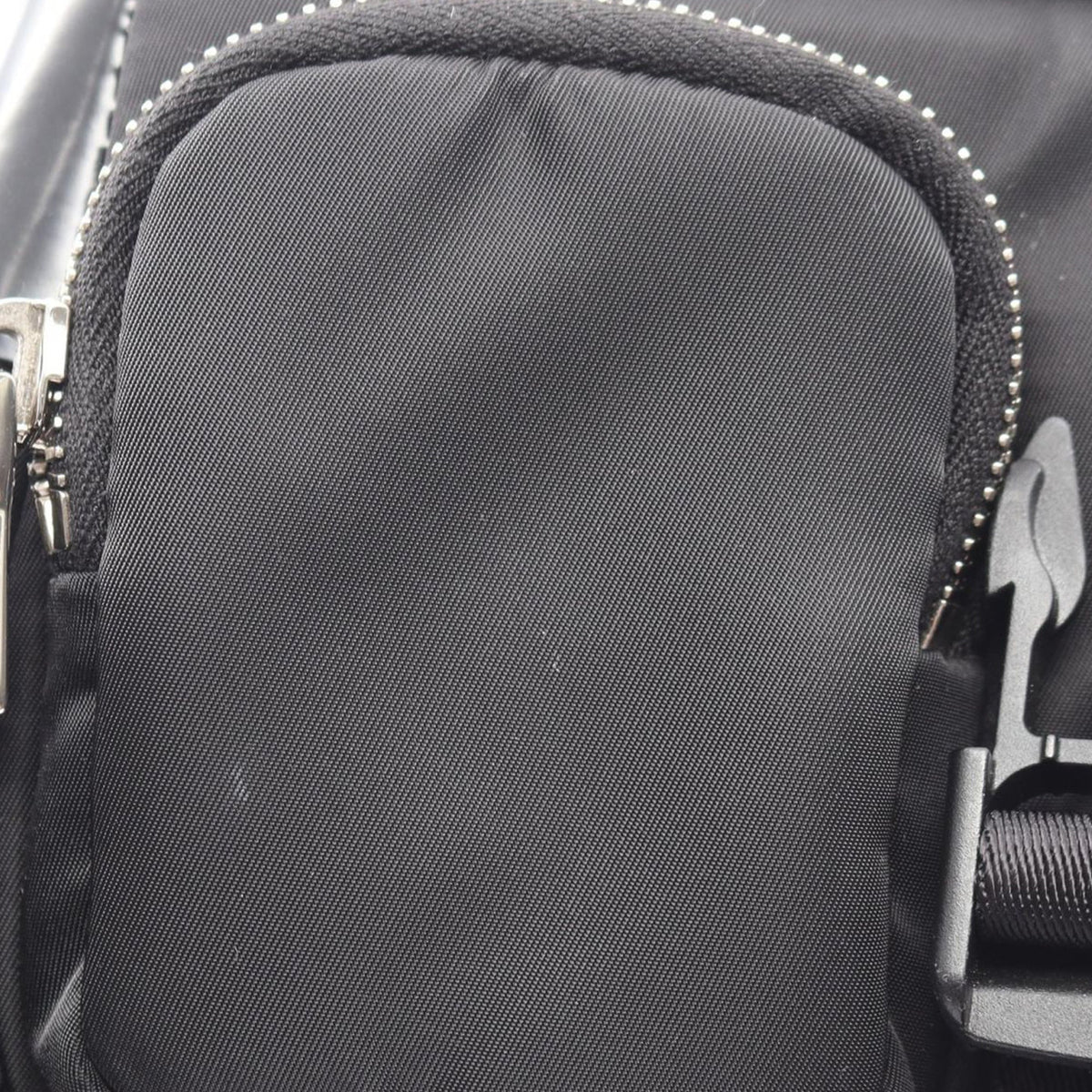 Prada Tessuto Buckle Messenger Bag