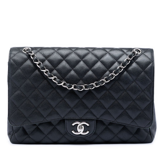 Chanel Maxi Classic Caviar Double Flap