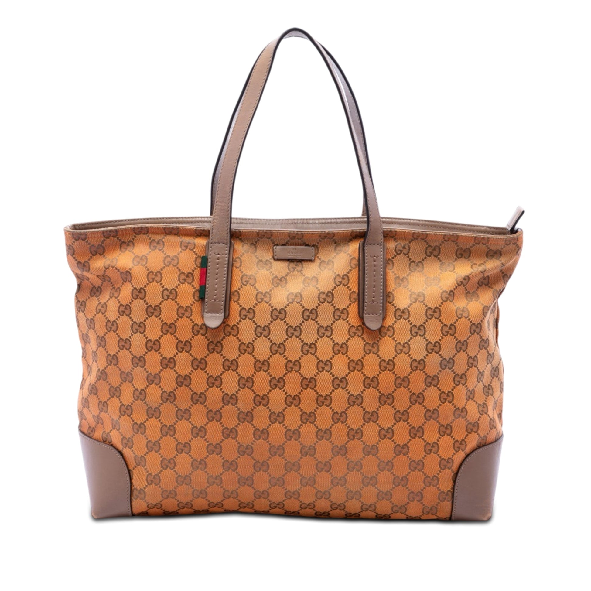 Gucci GG Canvas Web Tote