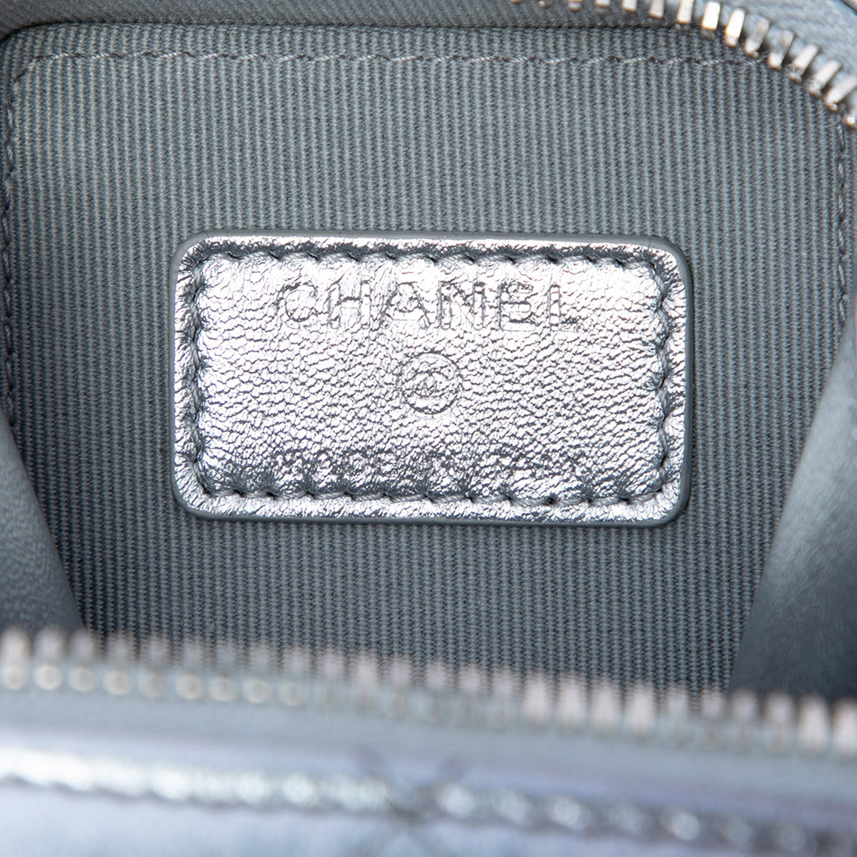 Chanel Metallic Lambskin Coco Punk Cube Bag