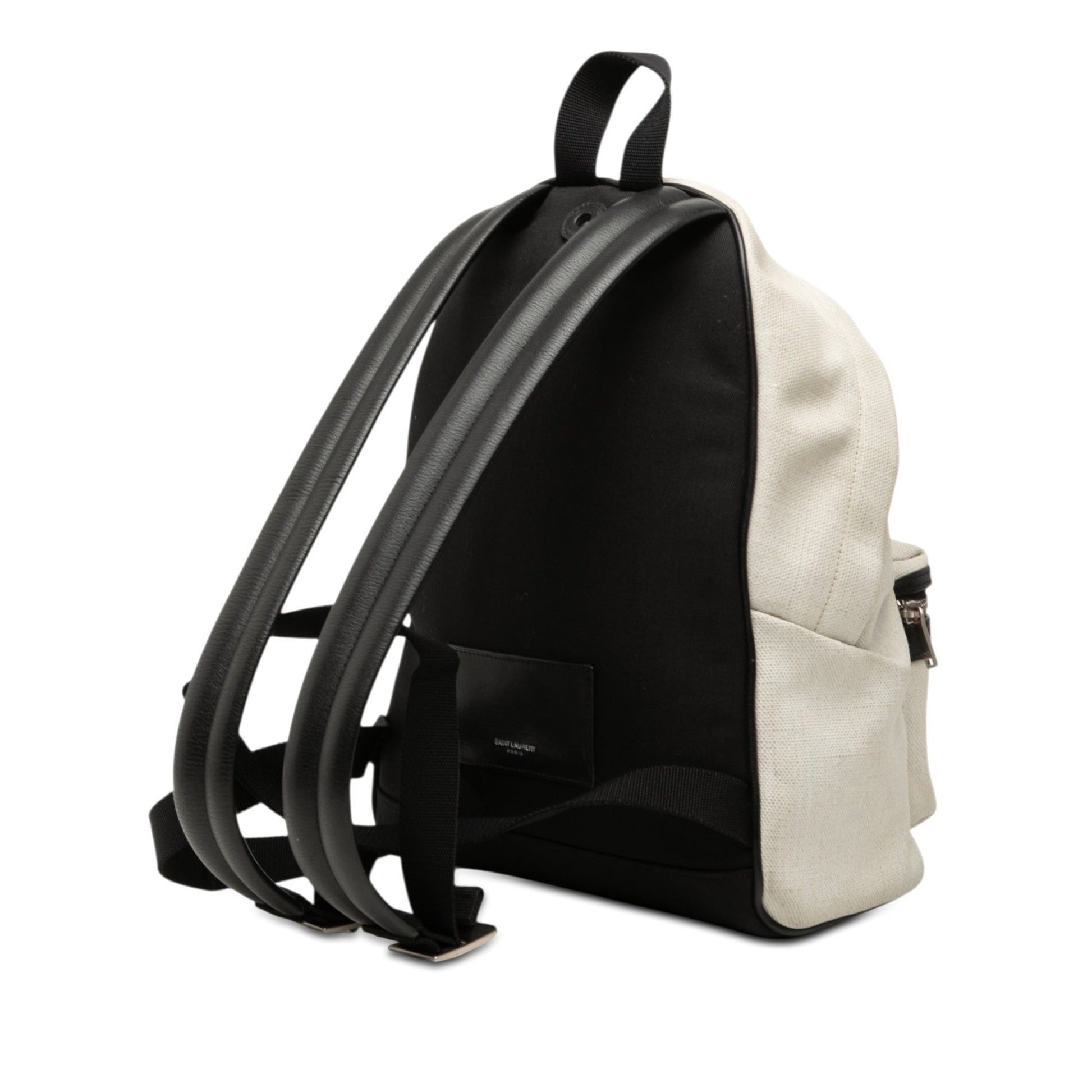 Saint Laurent Canvas Rive Gauche City Backpack