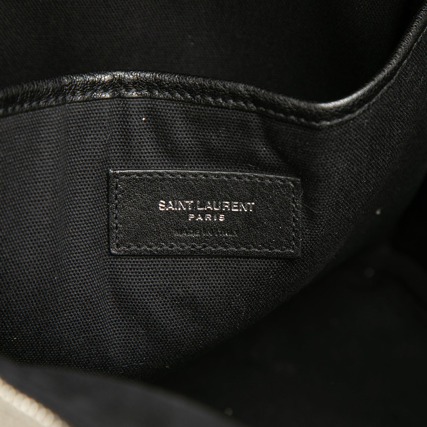 Saint Laurent Canvas Rive Gauche City Backpack