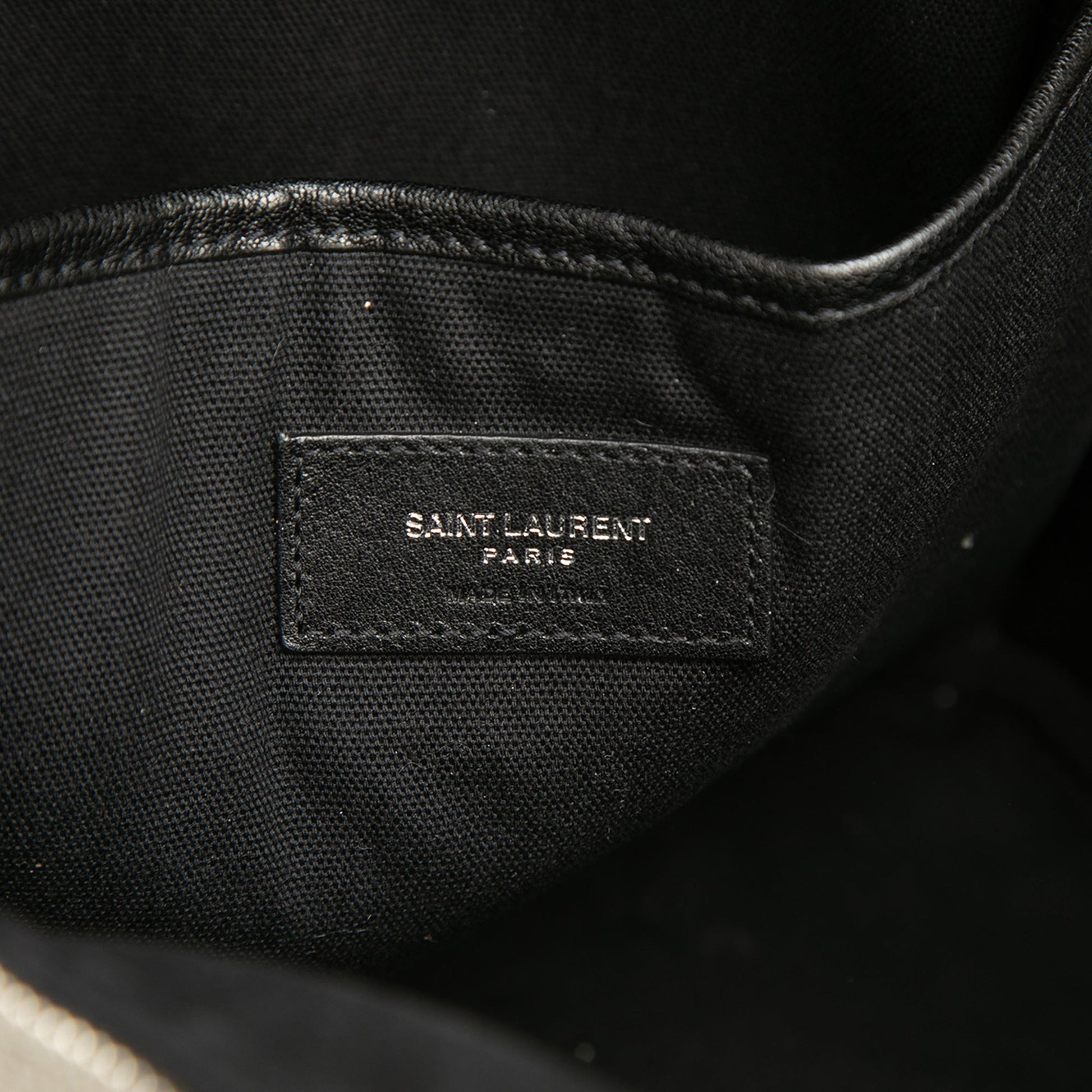 Saint Laurent Canvas Rive Gauche City Backpack
