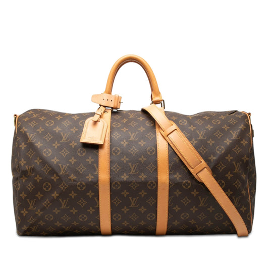 Louis Vuitton Monogram Keepall Bandouliere 55