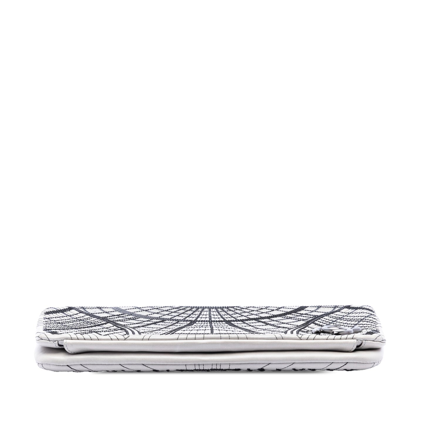 Chanel Sequin Embellished Lambskin Grand Palais Clutch
