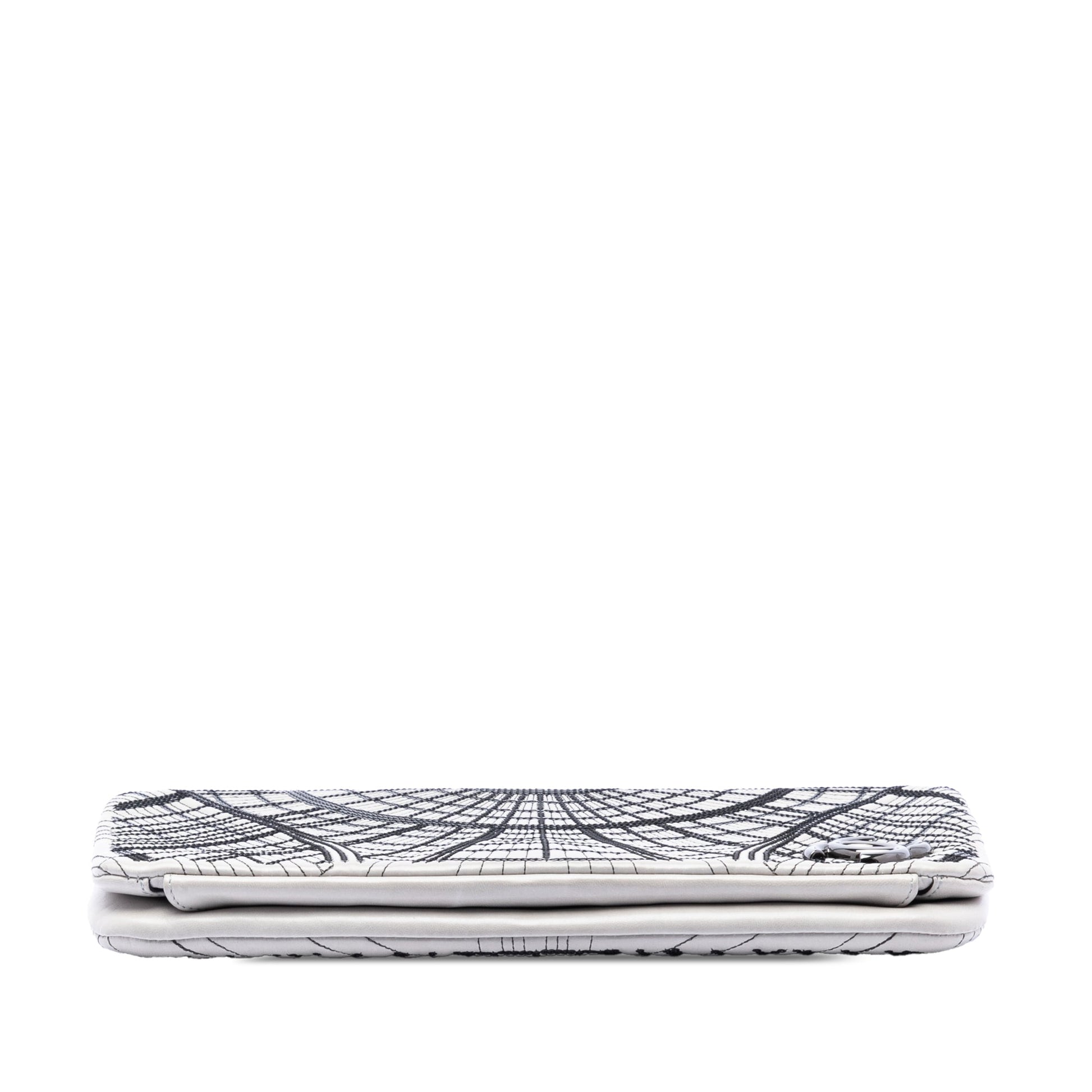 Chanel Sequin Embellished Lambskin Grand Palais Clutch
