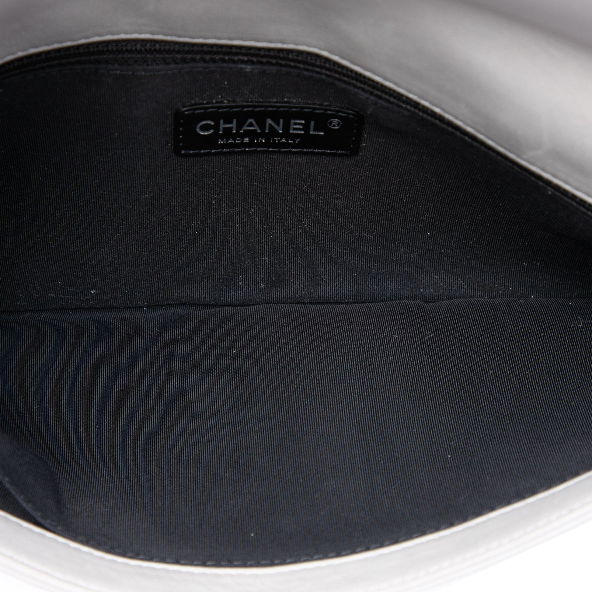 Chanel Sequin Embellished Lambskin Grand Palais Clutch