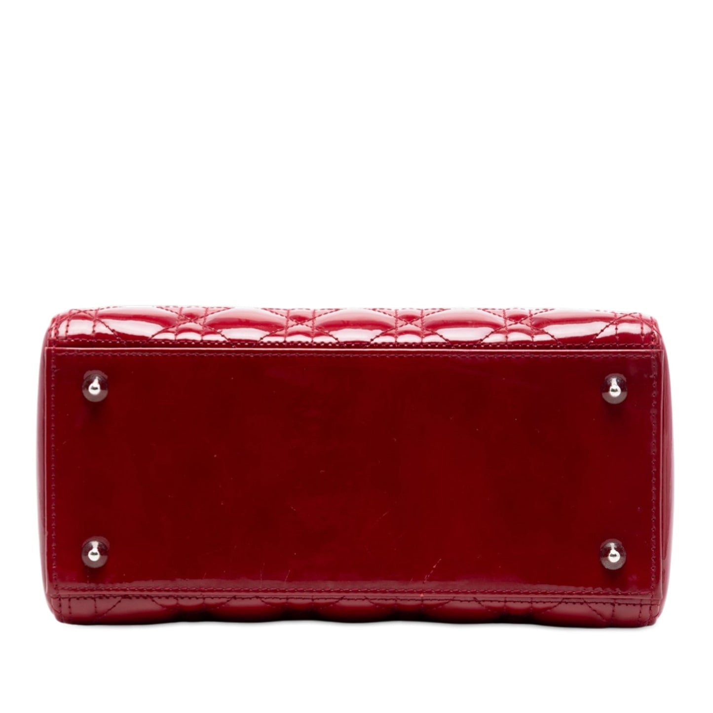Dior Medium Patent Cannage Lady Dior