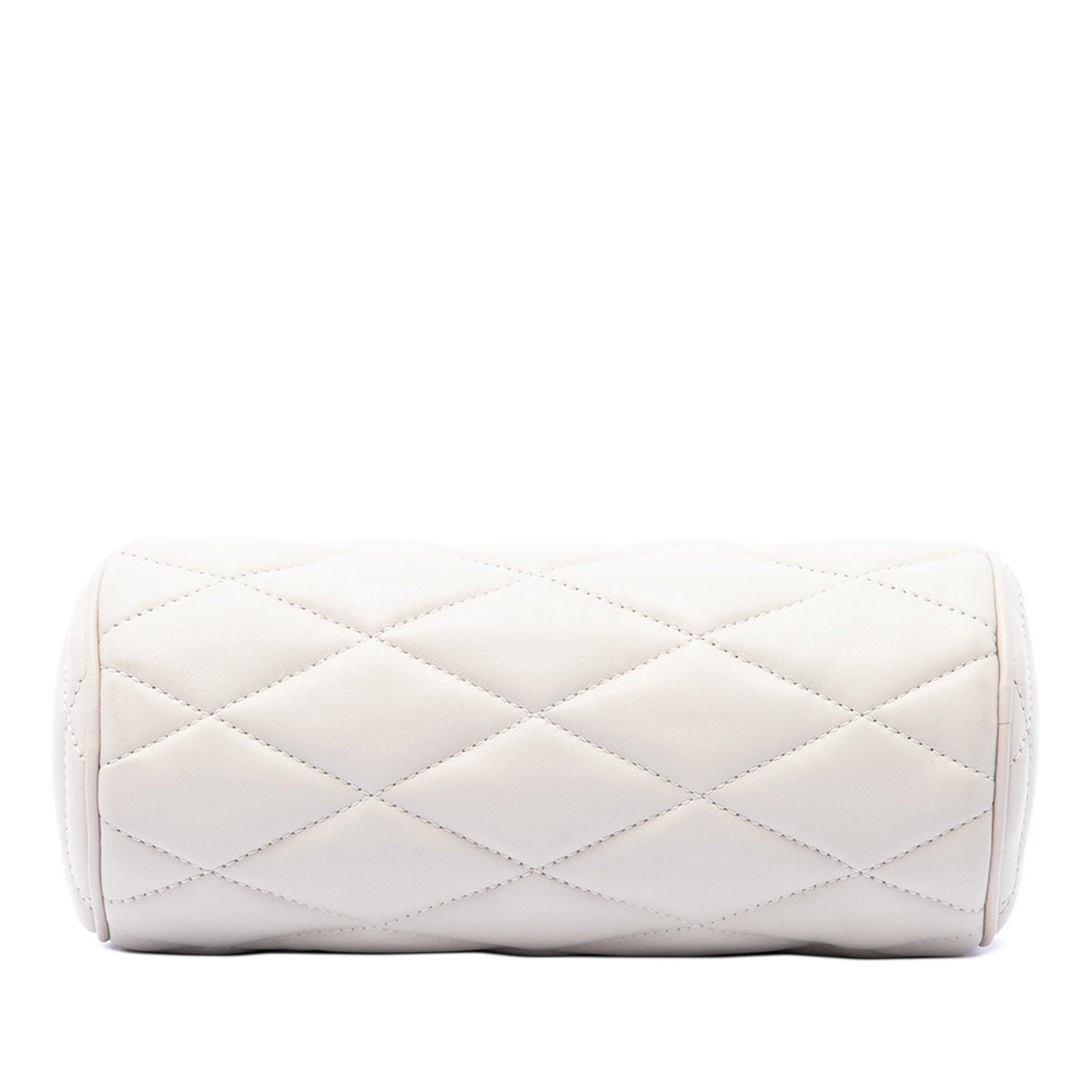 Saint Laurent Mini Quilted Lambskin Sade Tube Bag