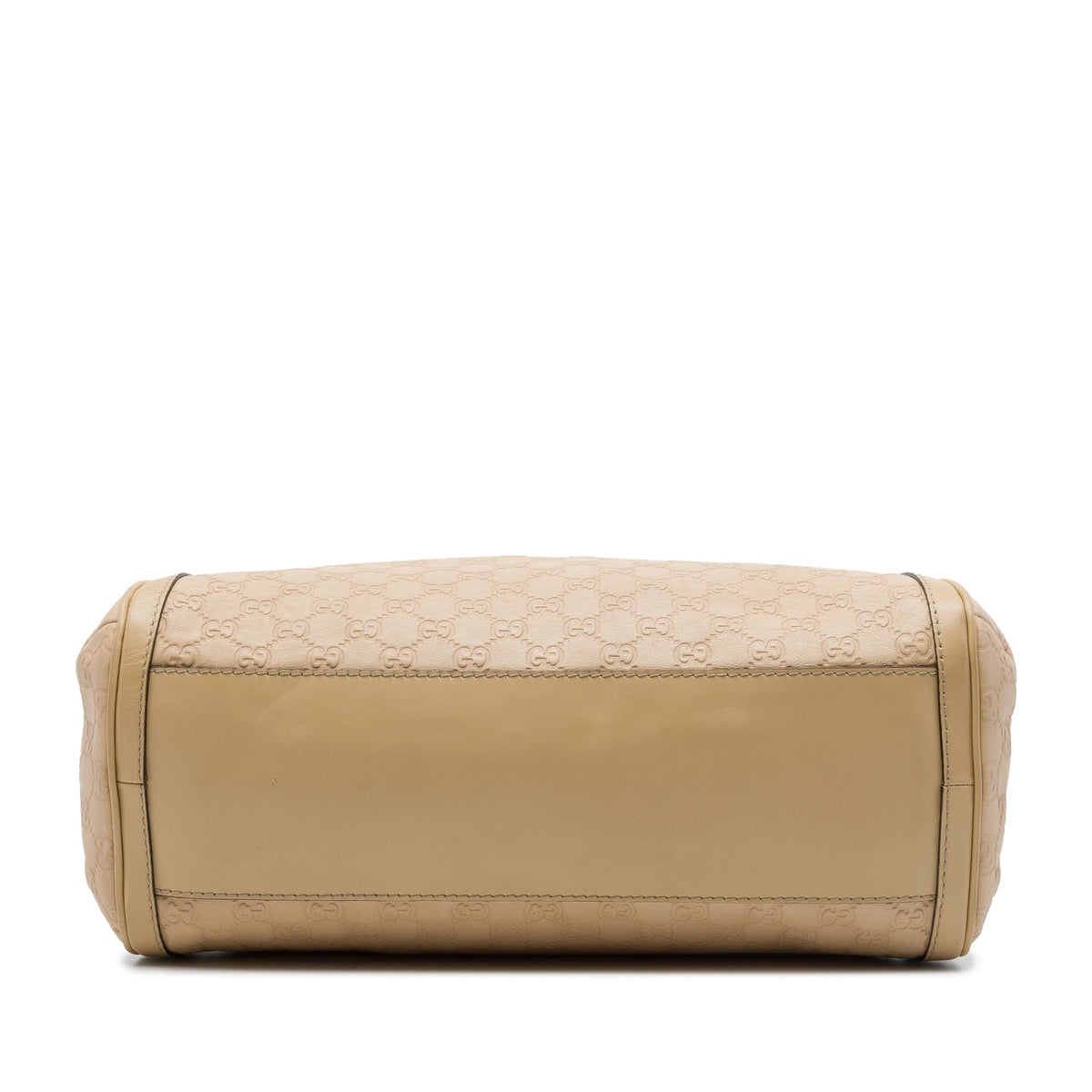 Gucci Guccissima Scarlett Shoulder Bag — Beige