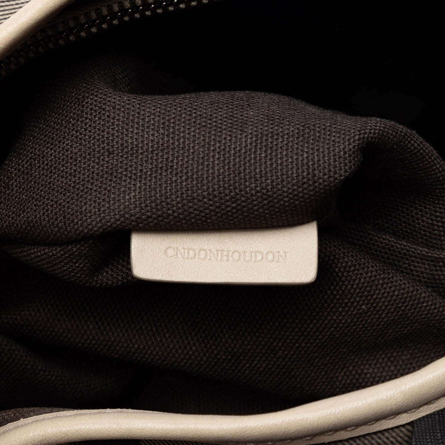 Small Smoke Check Coated Canvas Northfield Satchel