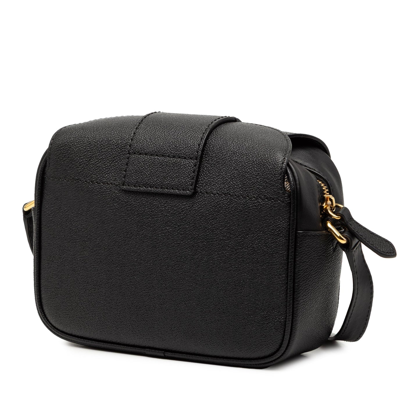 Burberry Small Soft Grained Calfskin Buckle Crossbody