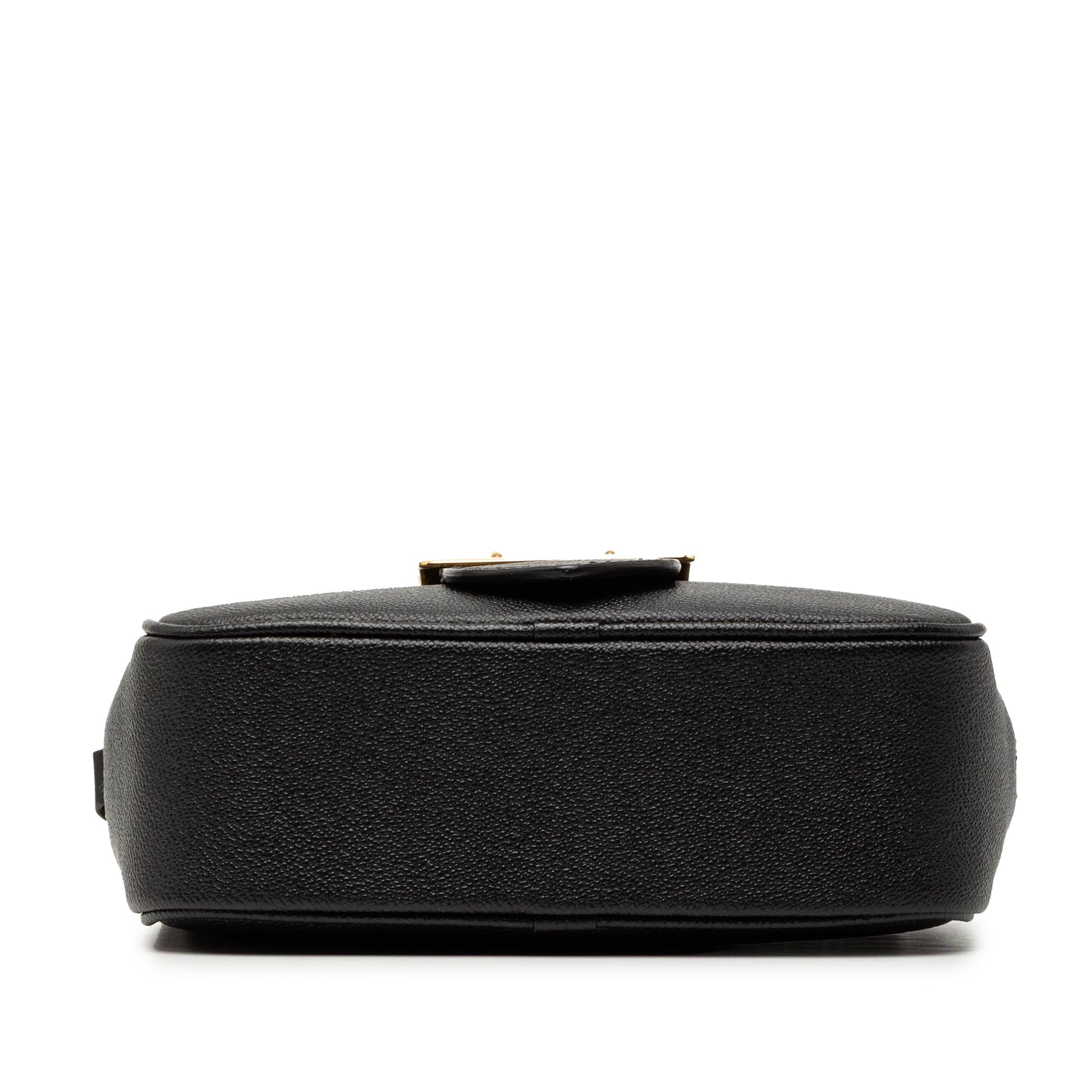 Burberry Small Soft Grained Calfskin Buckle Crossbody