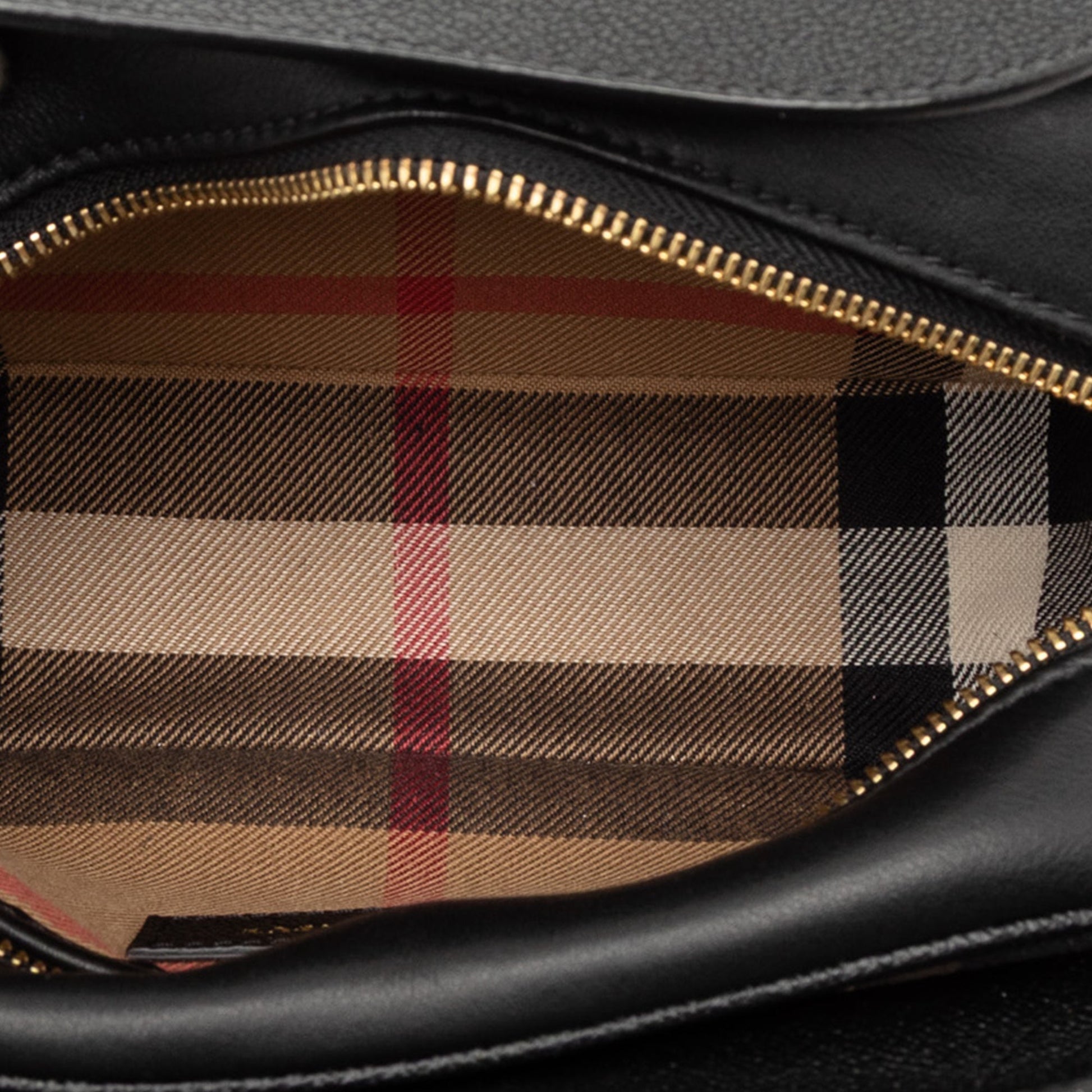Burberry Small Soft Grained Calfskin Buckle Crossbody