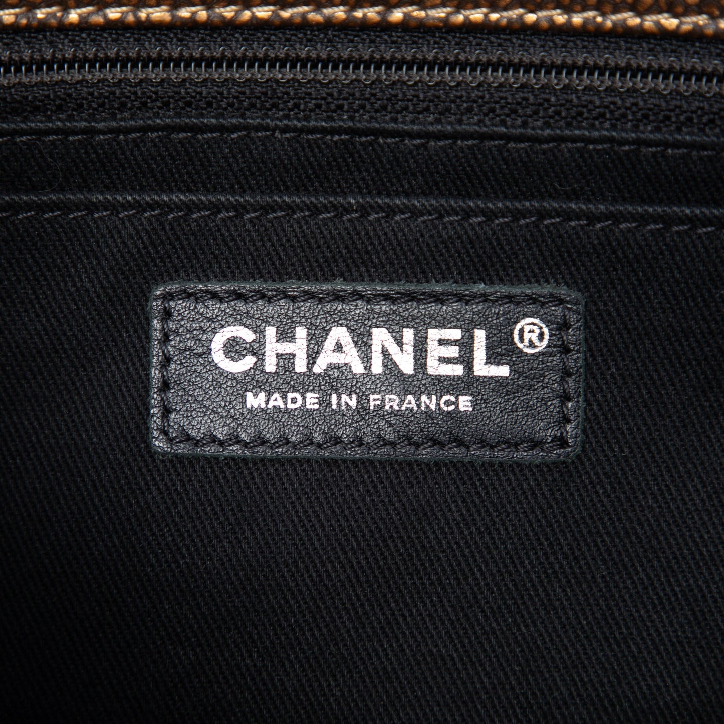 Chanel Small Metallic Caviar CC Timeless Flap
