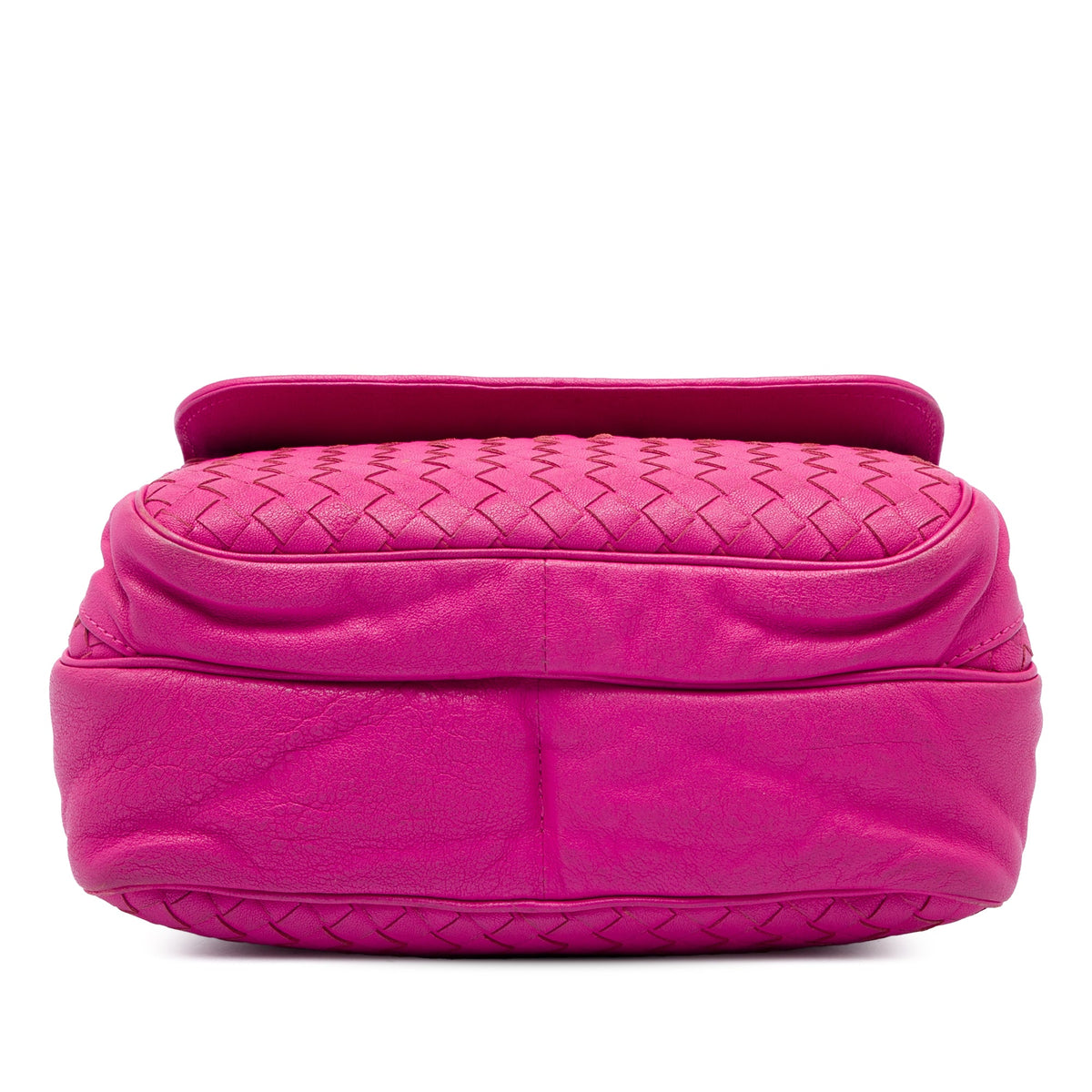 Bottega Veneta Nappa Intrecciato Front Pocket Messenger Bag