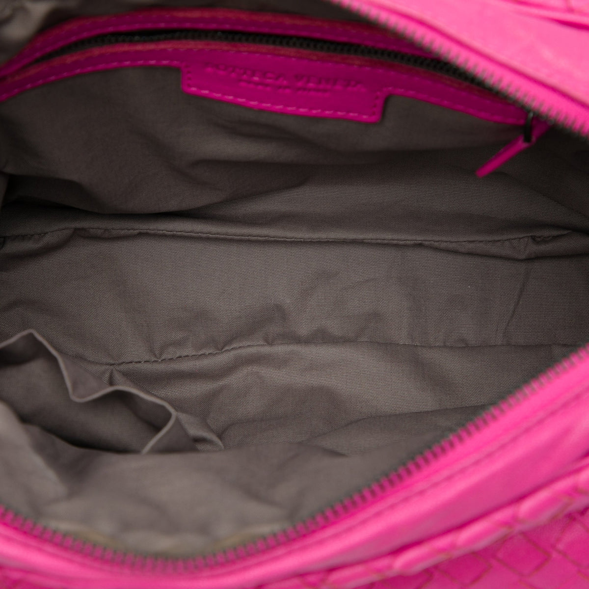 Bottega Veneta Nappa Intrecciato Front Pocket Messenger Bag