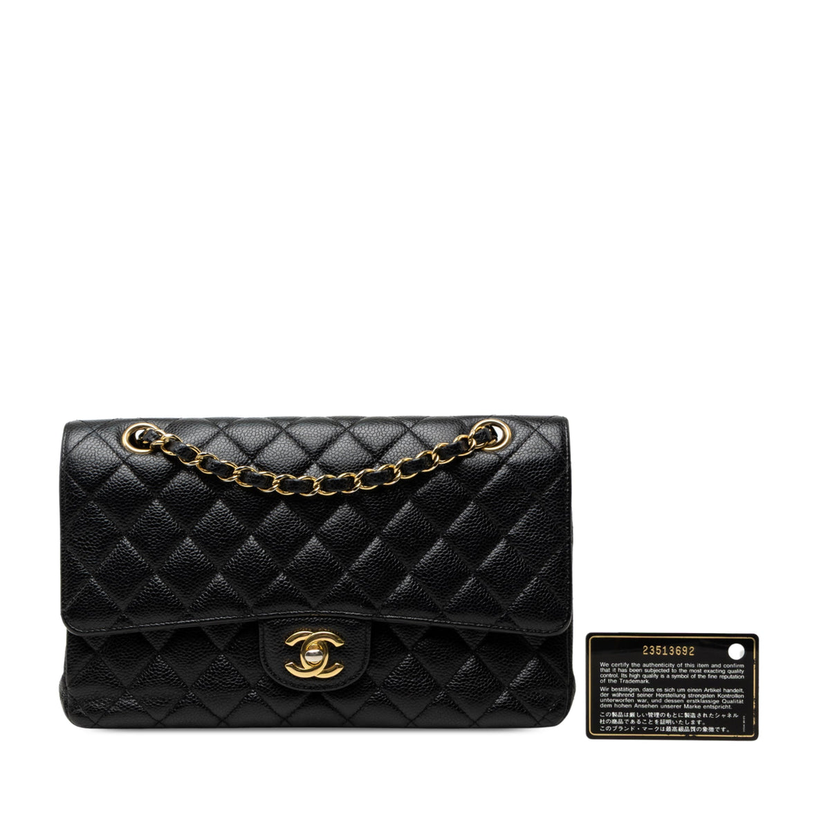 Chanel Medium Classic Caviar Double Flap