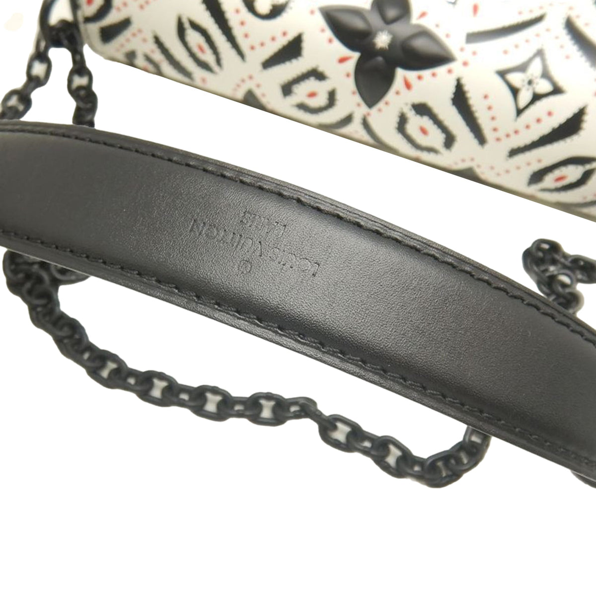 Louis Vuitton Graphic Print Calfskin Twist MM