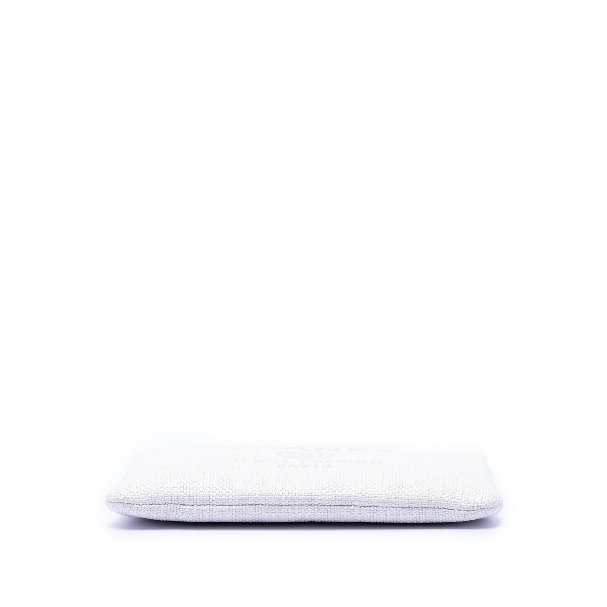 Chanel Medium Raffia Deauville O Case Clutch