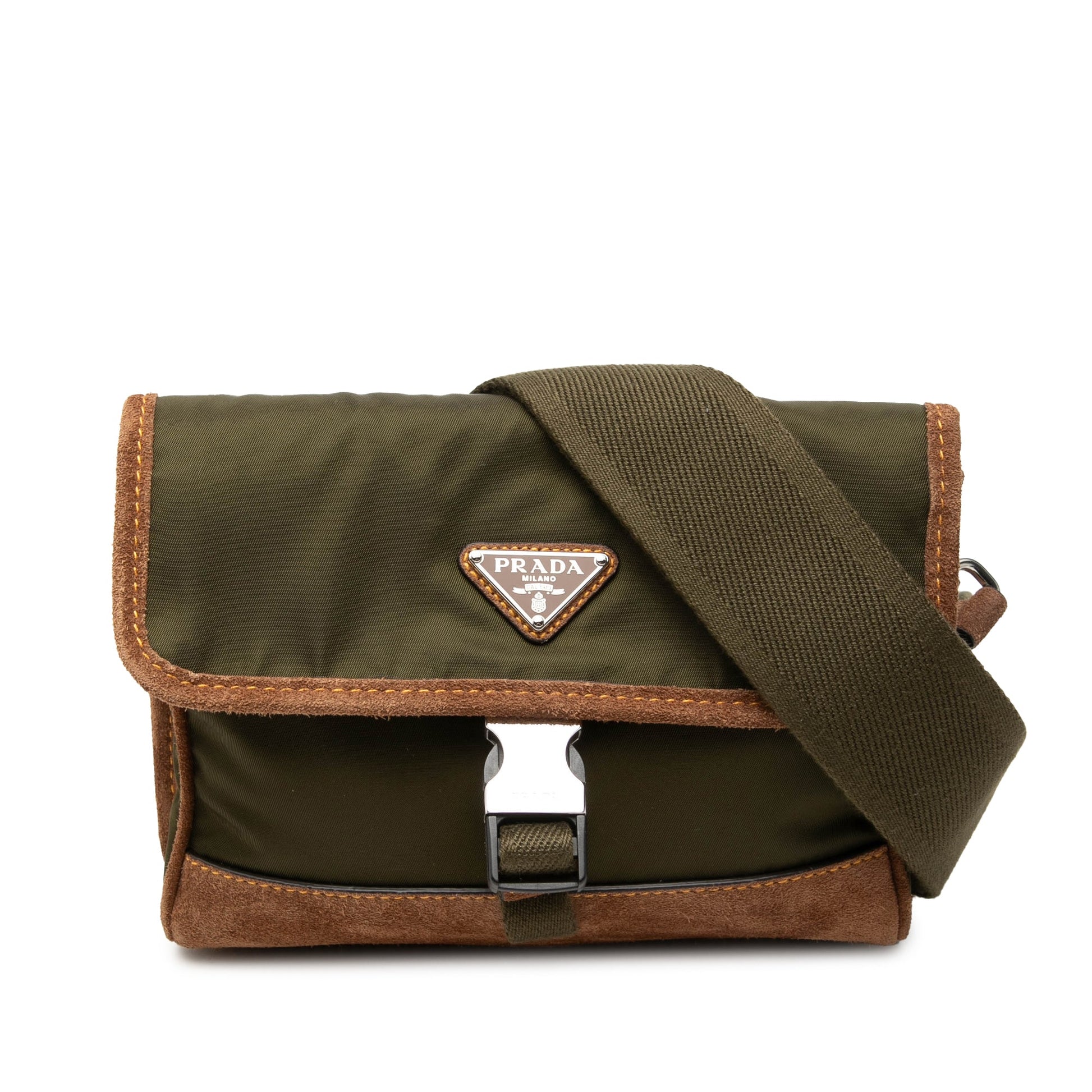 Prada Suede Trimmed Re Nylon Smartphone Case