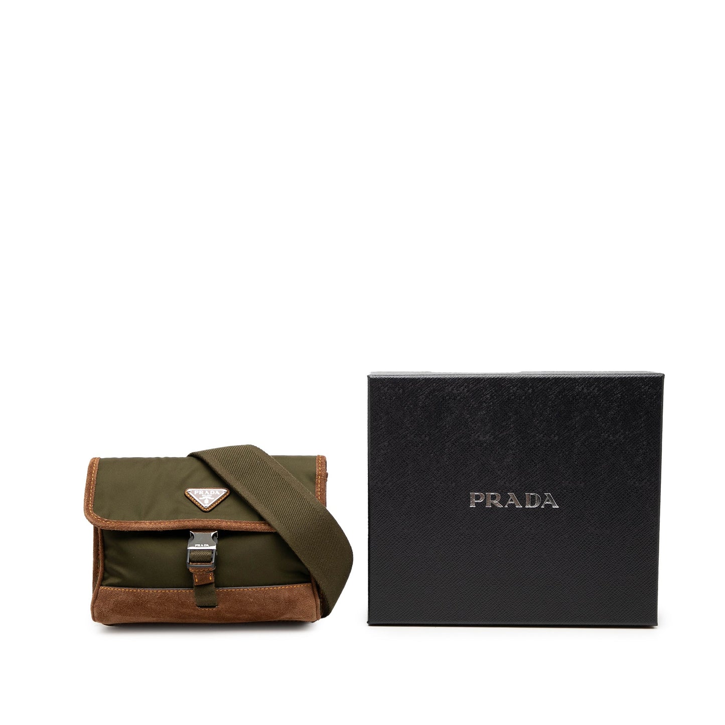 Prada Suede Trimmed Re Nylon Smartphone Case