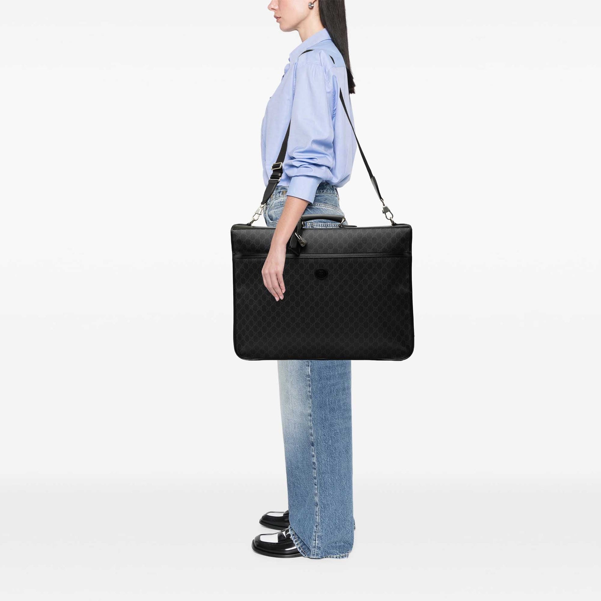 Gucci GG Supreme Retro Interlocking G Garment Bag