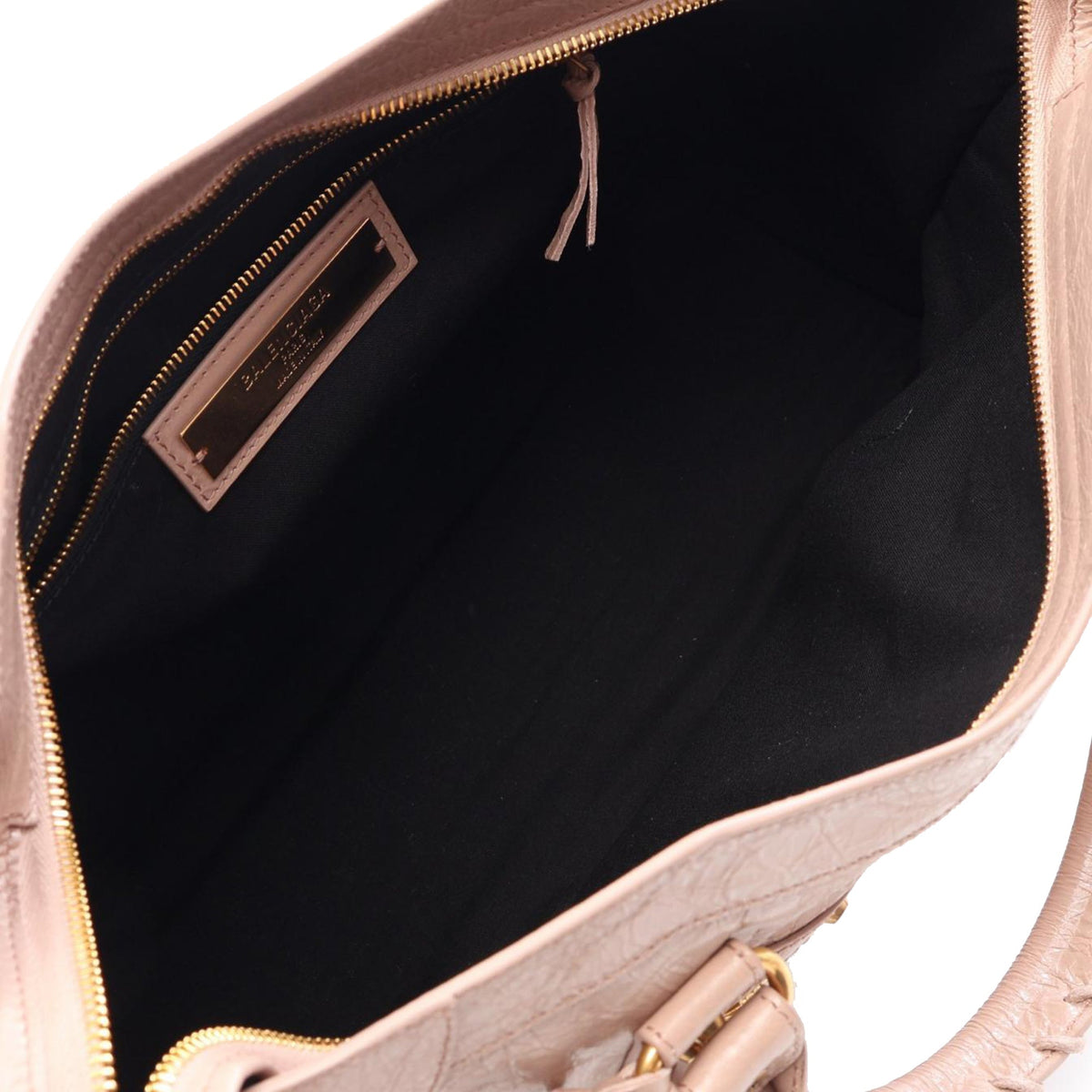 Balenciaga Medium Lambskin Le City Satchel
