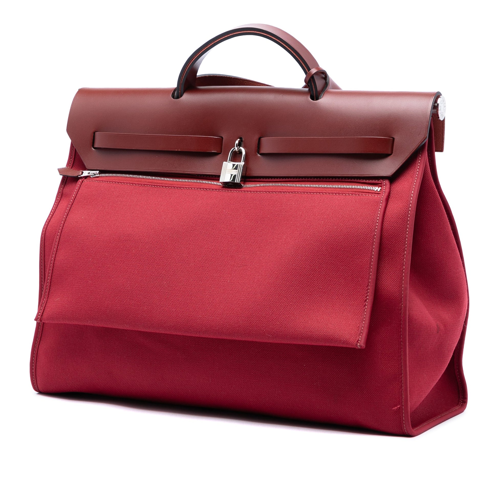 Hermès Toile Herbag Zip 39