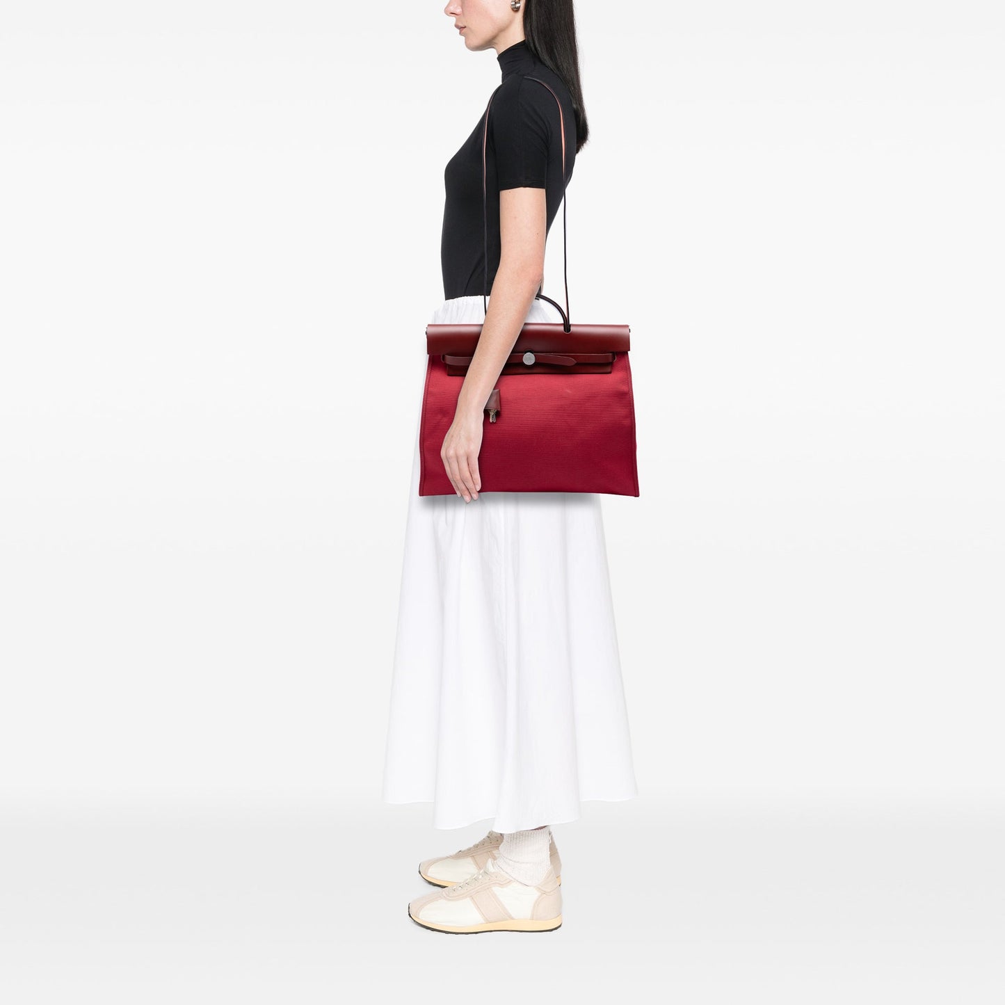 Hermès Toile Herbag Zip 39