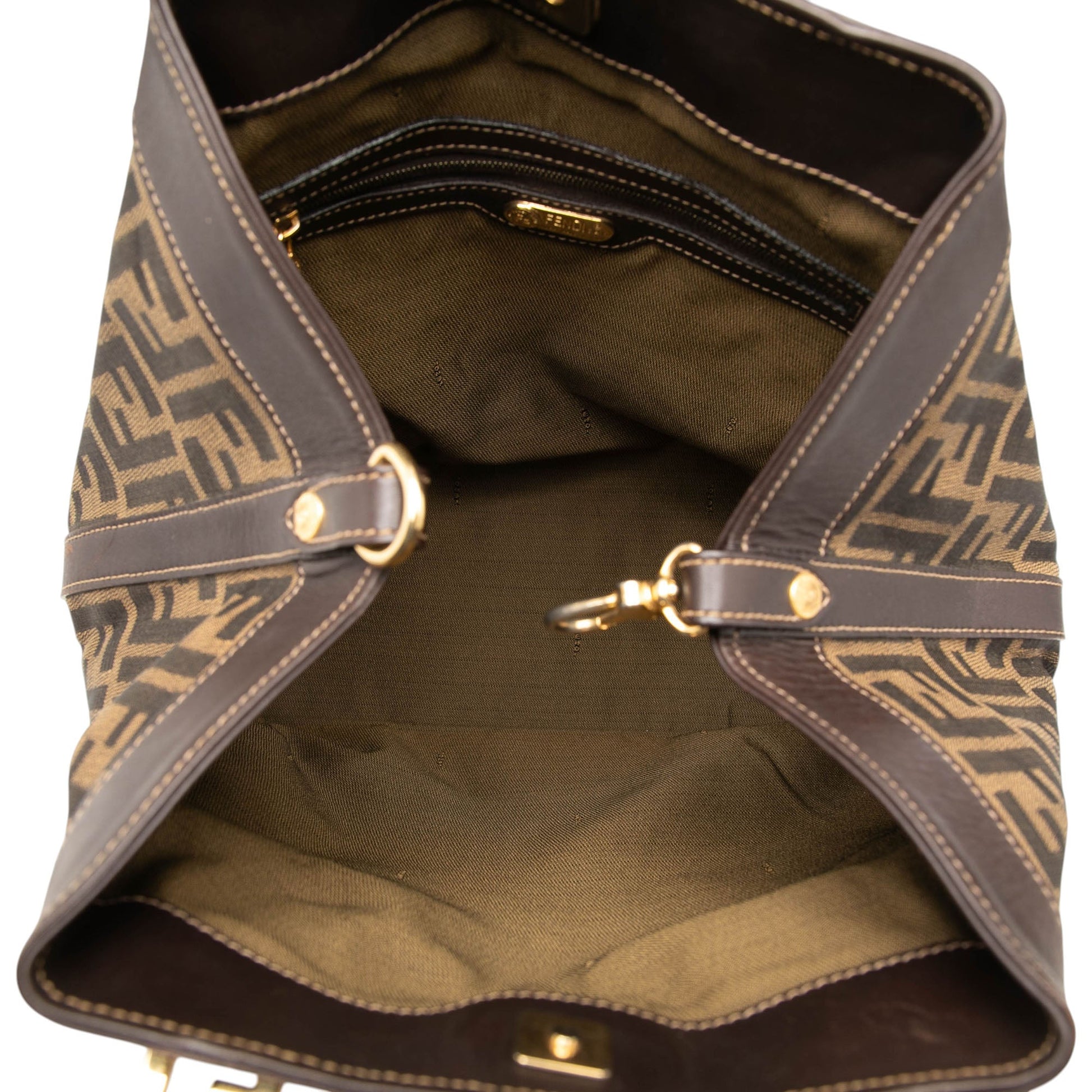 Fendi Zucca Canvas Tote