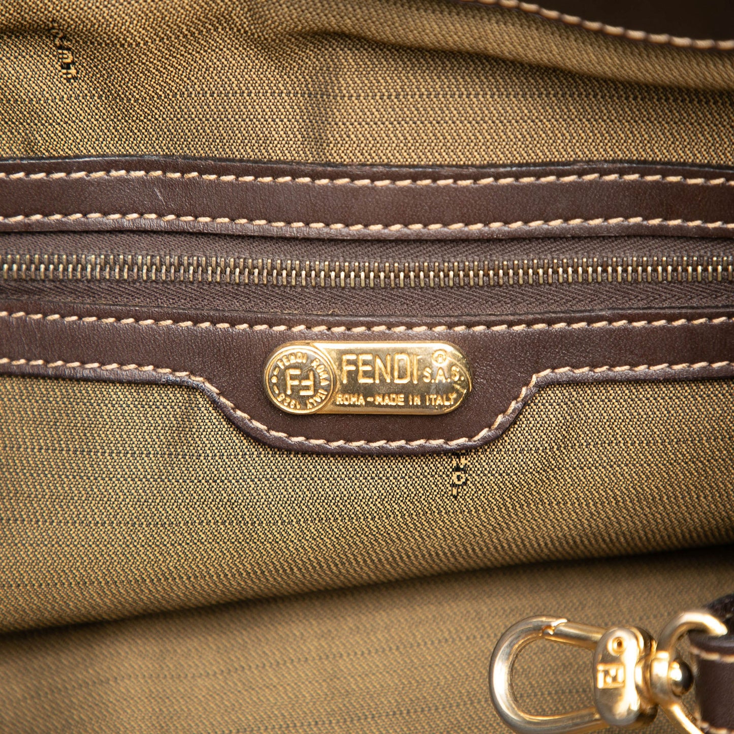 Fendi Zucca Canvas Tote