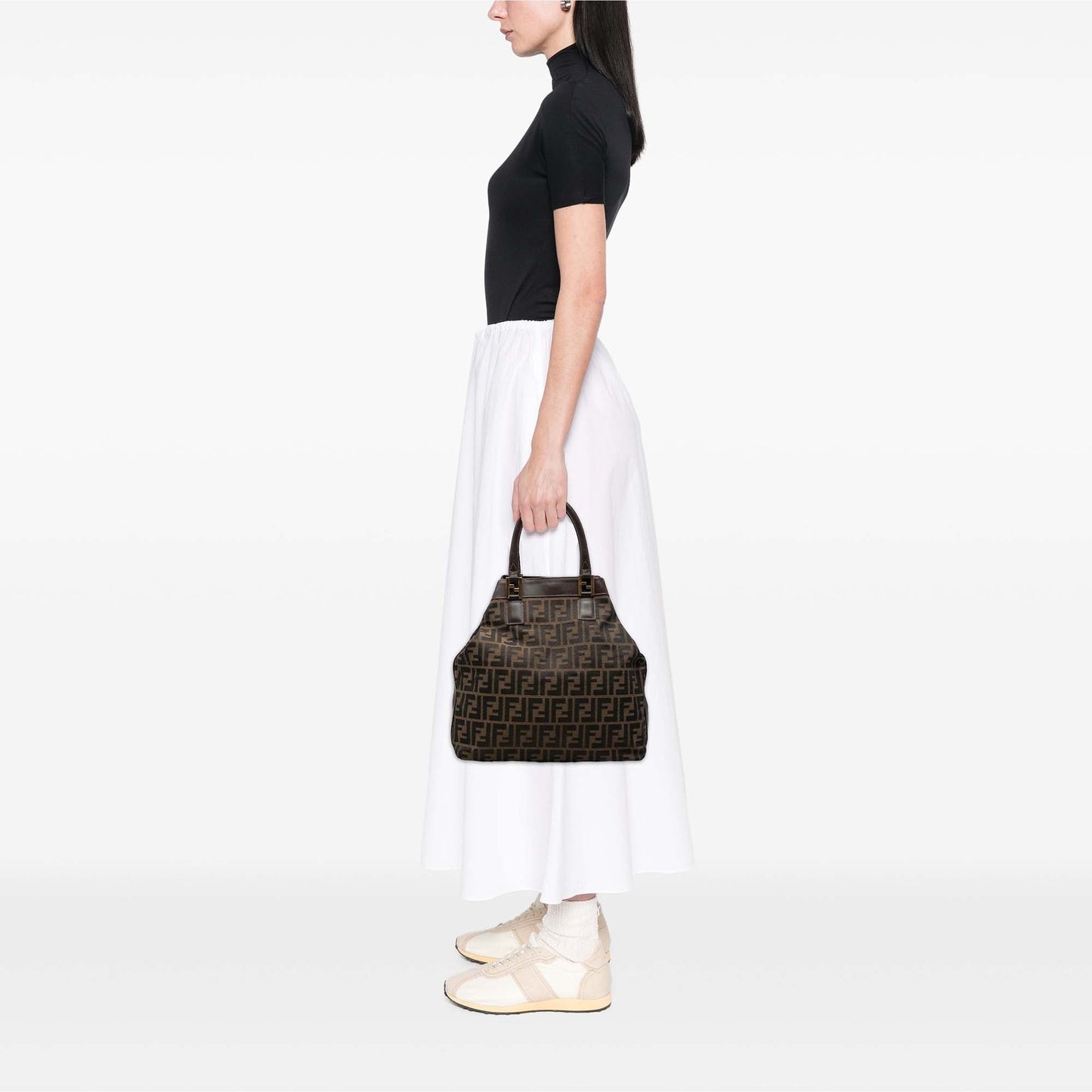 Fendi Zucca Canvas Tote