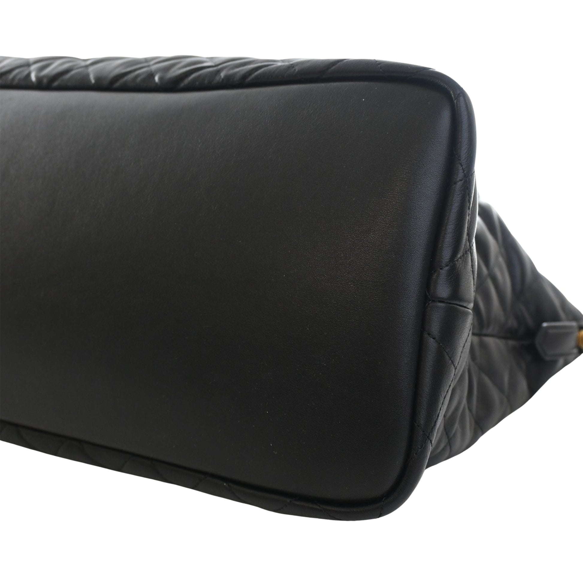 Saint Laurent Quilted Calfskin Monogram ES Giant Travel Bag