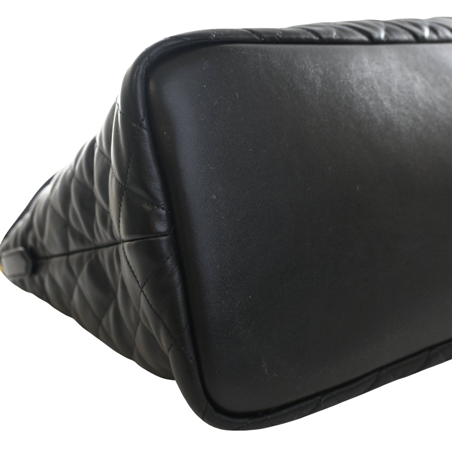 Saint Laurent Quilted Calfskin Monogram ES Giant Travel Bag