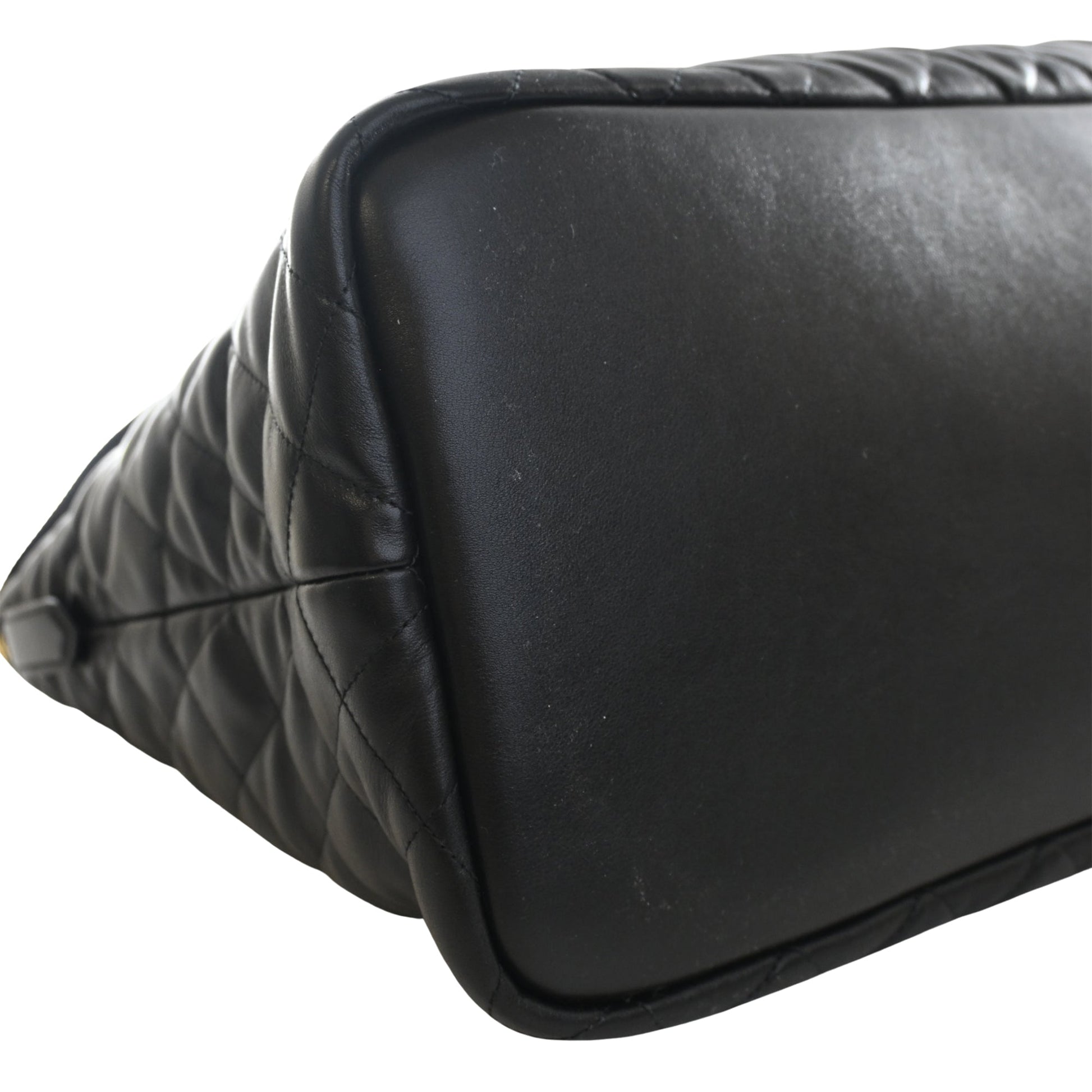 Saint Laurent Quilted Calfskin Monogram ES Giant Travel Bag