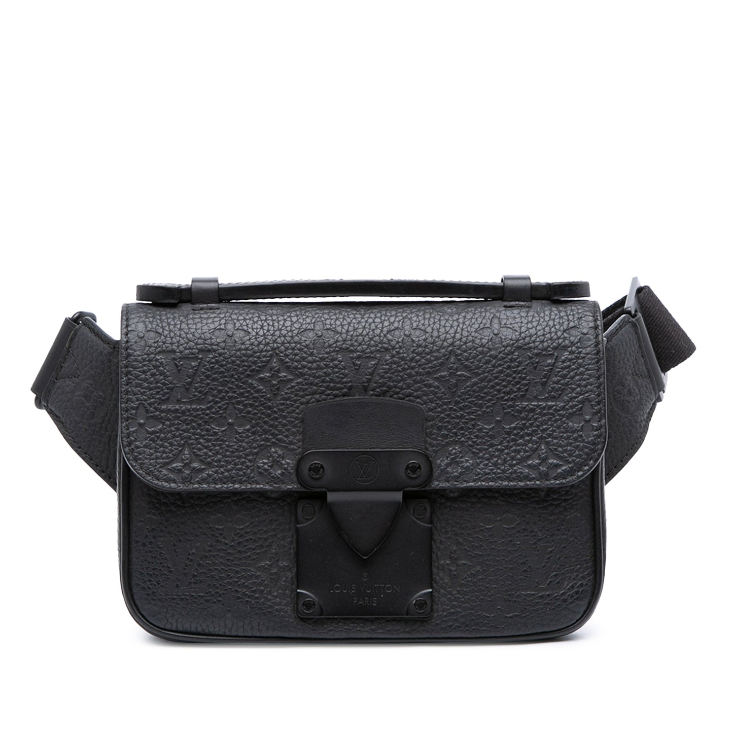 Louis Vuitton Monogram Taurillon S Lock Sling Bag