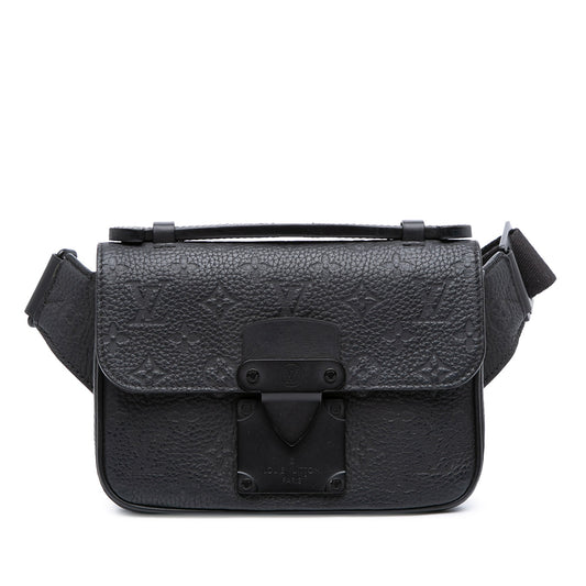 Louis Vuitton Monogram Taurillon S Lock Sling Bag